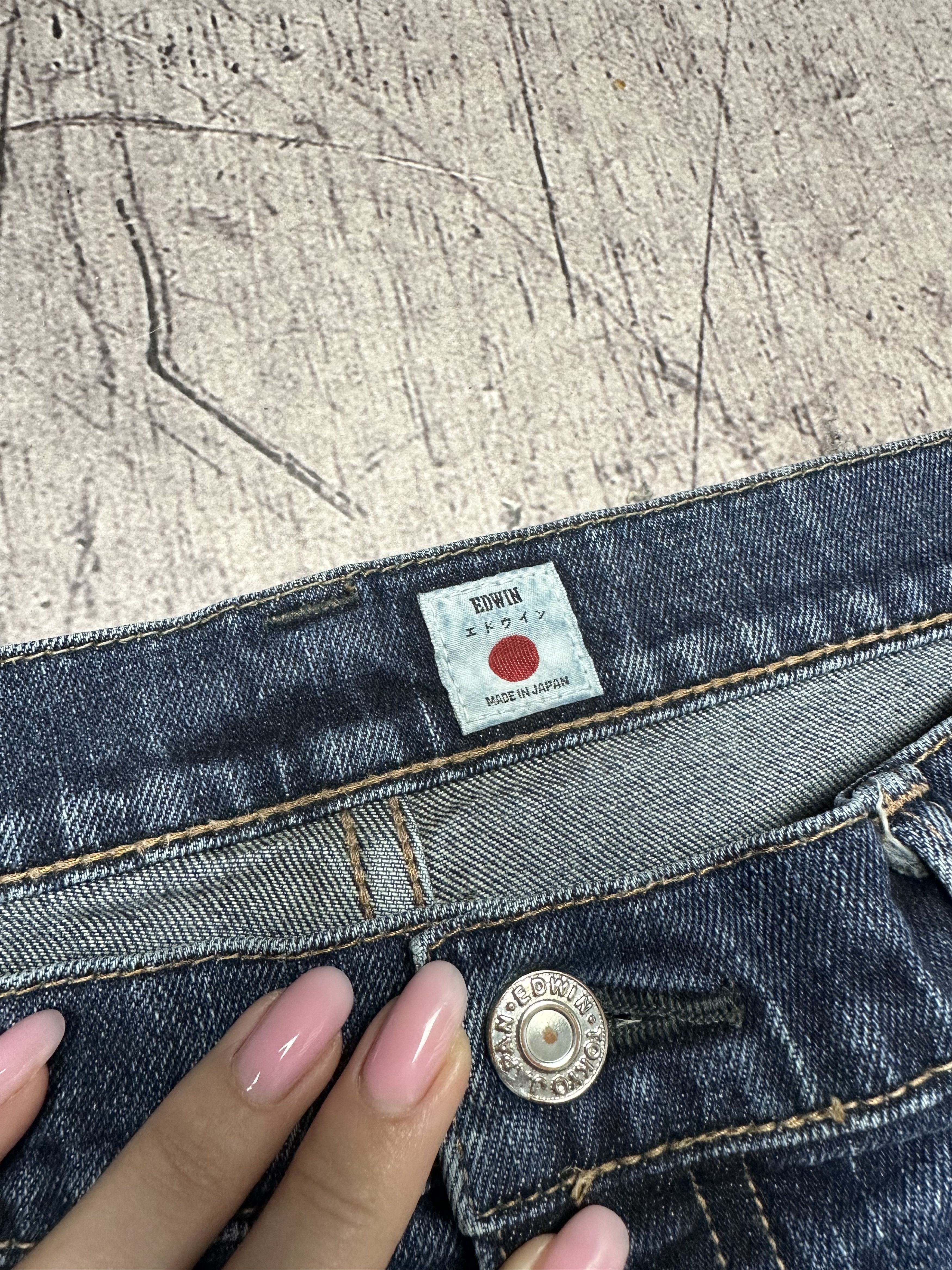 Edwin Edwin Mens Slim Tapered Denim Pants Jeans Made in Japan Size US 34 / EU 50 - 6 Thumbnail