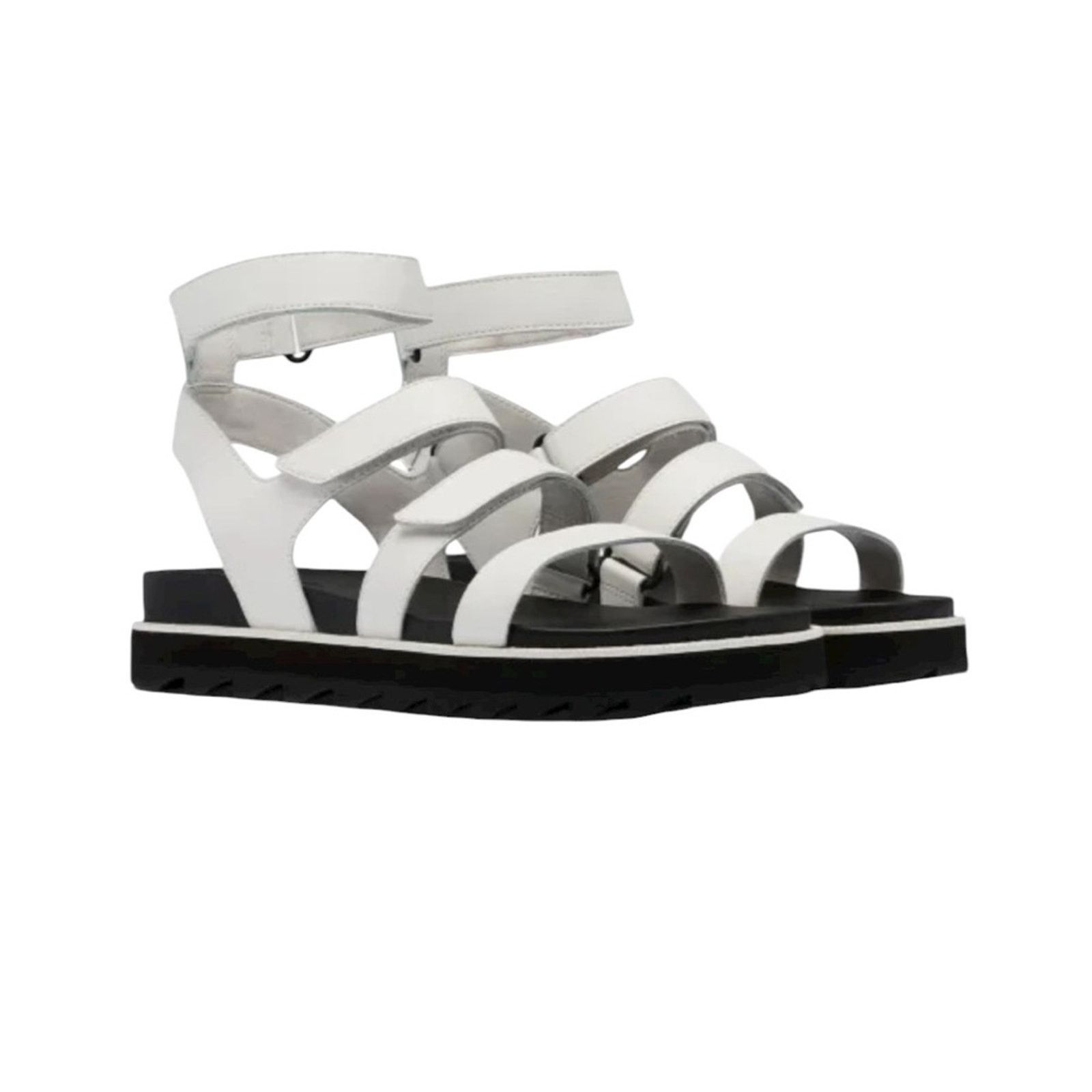 SOREL Sorel roaming multi strap sandal, sea salt & black SZ 8.5 Size US 8.5 / IT 38.5 - 2 Thumbnail