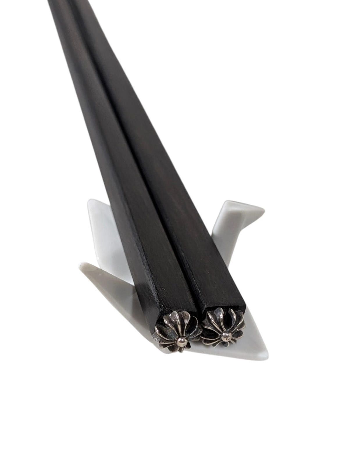 Chrome Hearts Ebony Wood Chopsticks Size ONE SIZE - 3 Thumbnail