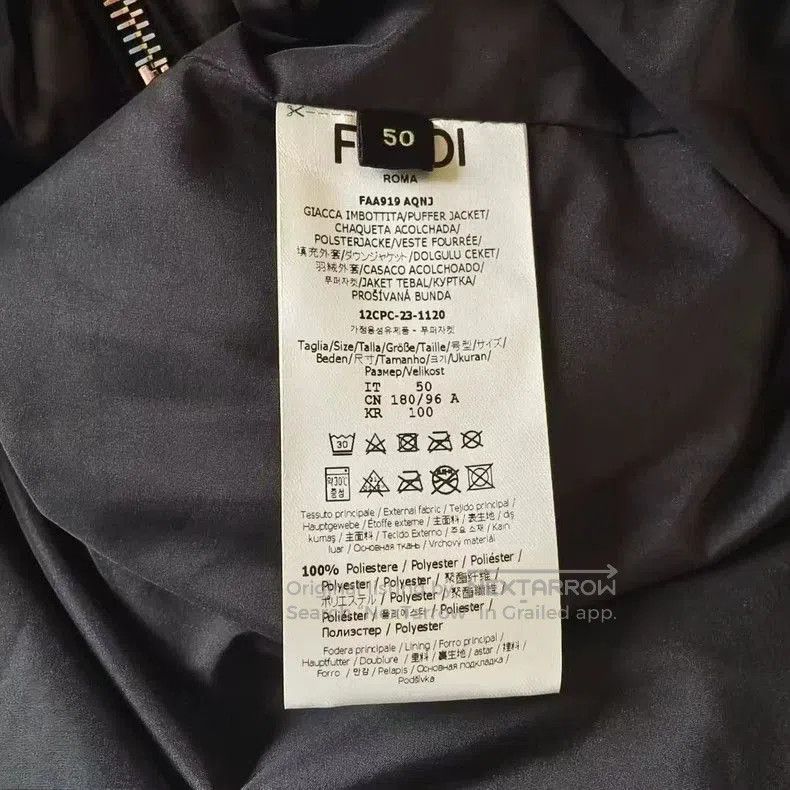 Fendi Fendi Monogram Quilted Zip Jacket. Size US L / EU 52-54 / 3 - 4 Thumbnail