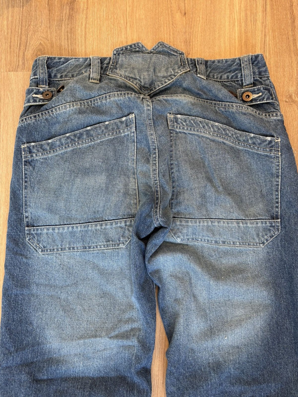 Marithe + Francois Girbaud Vintage tipster tactical multi pocket Jeans Size US 31 - 6 Thumbnail
