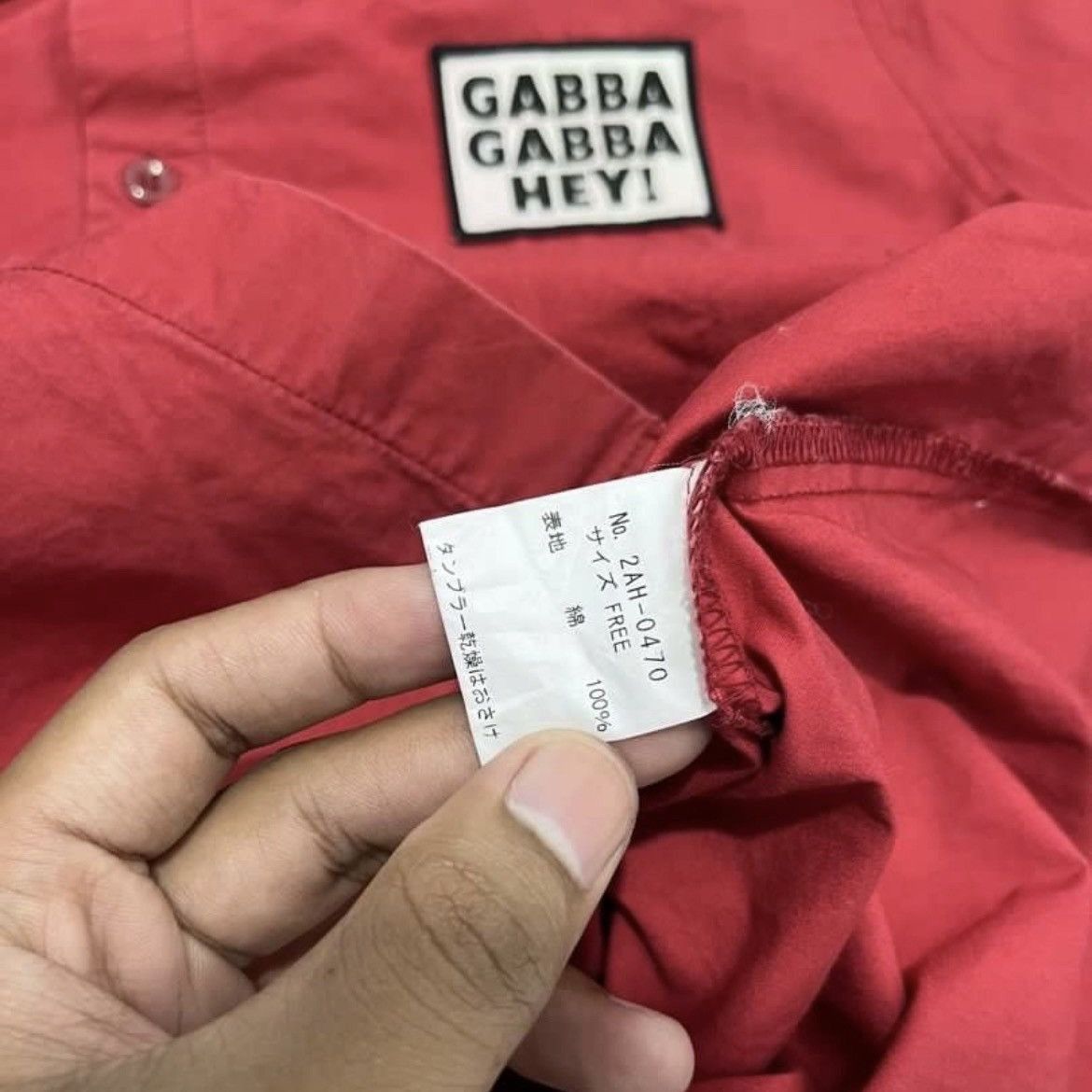 Hysteric Glamour Hysteric Glamour Ramones Gabba Hey Shirt Size US M / EU 48-50 / 2 - 8 Thumbnail