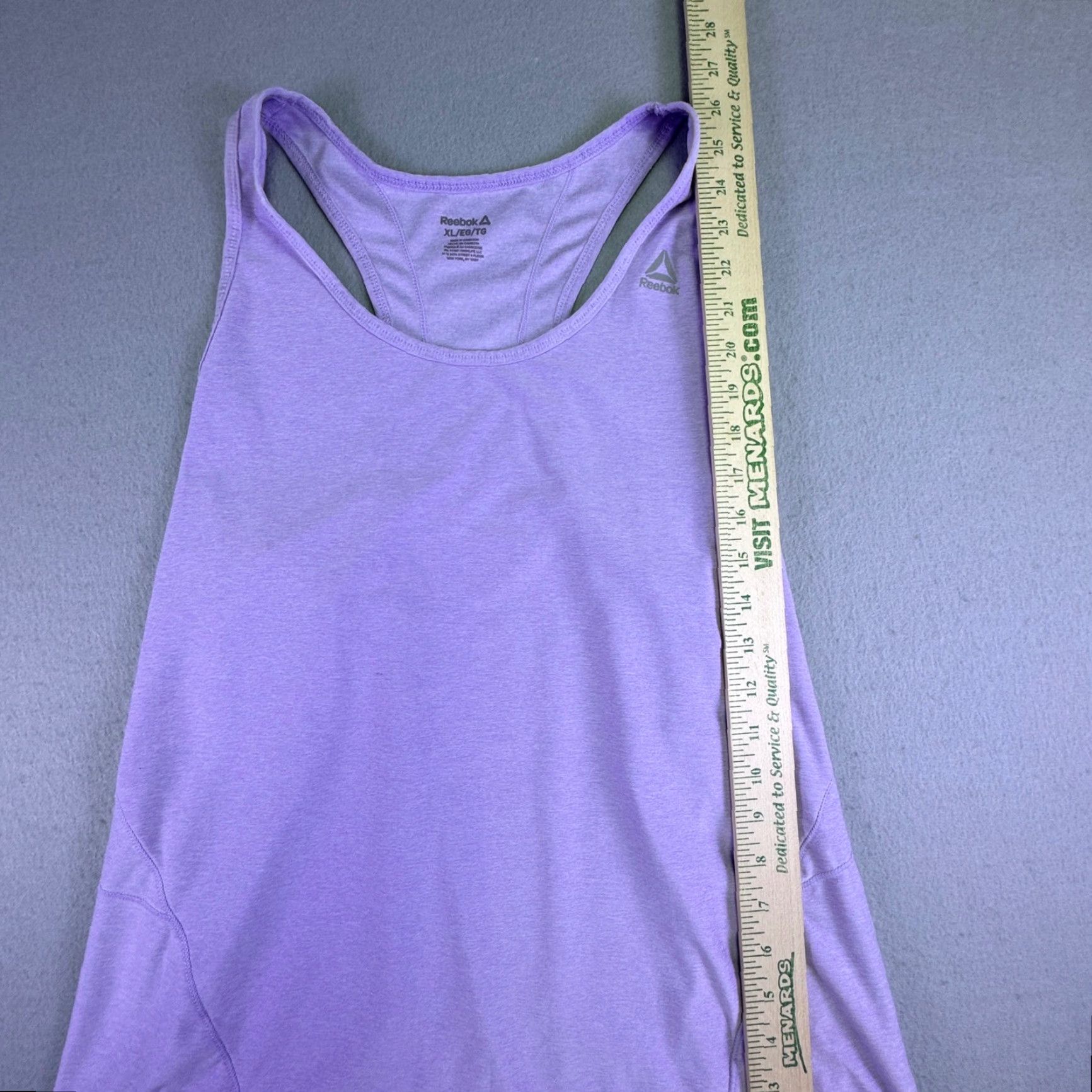 Reebok Reebok Tank Top Women's XL Purple Racerback Athletic Training Activewear Gym Size XL / US 12-14 / IT 48-50 - 3 Thumbnail