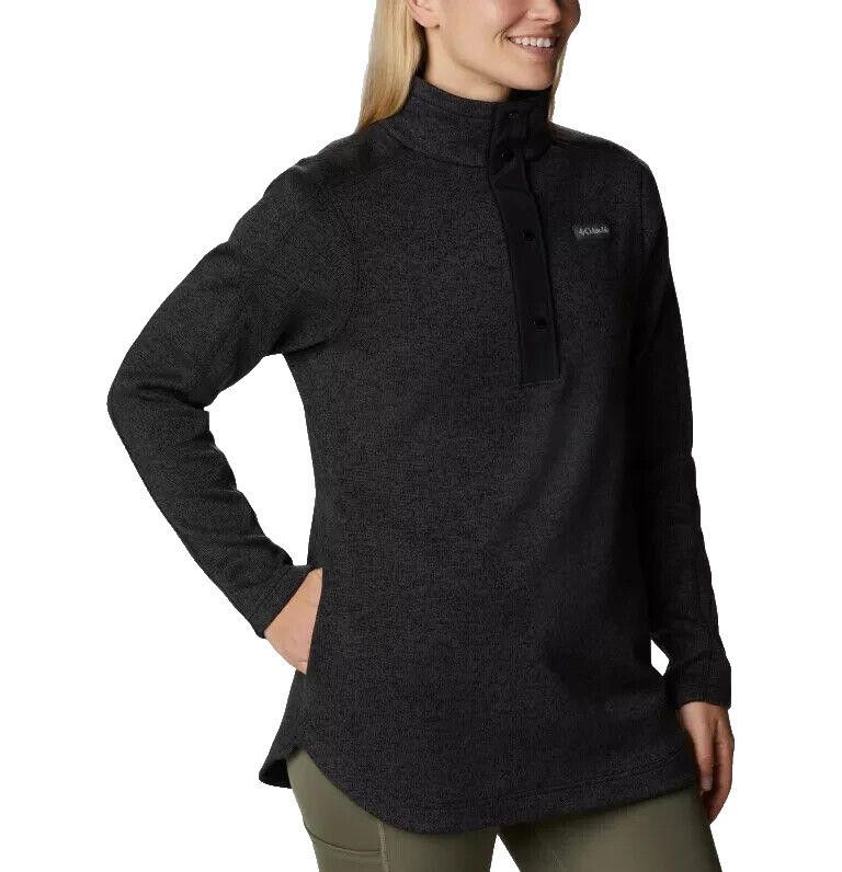 Columbia Columbia Medium Gray Sweater Weather Fleece Top Tunic Shirt Size M / US 6-8 / IT 42-44 - 1 Thumbnail