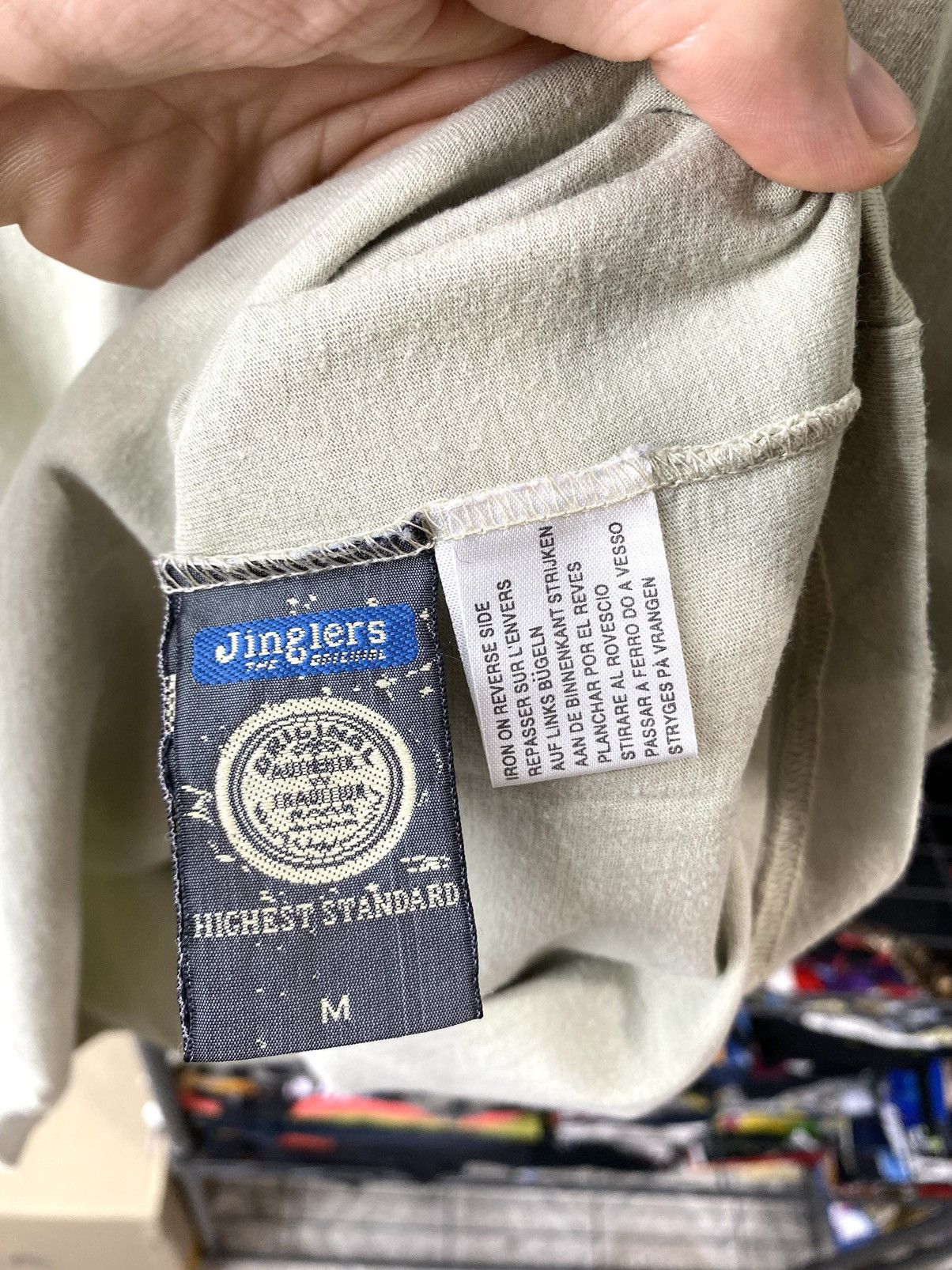 Band Tees Vintage 1997 Jinglers Japan T Shirt Wrangler Levi’s Size US M / EU 48-50 / 2 - 7 Thumbnail