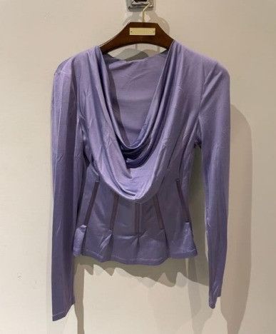 Tom Ford o1w1db10225 TSJ519 Corset Top in Lilac Size M / US 6-8 / IT 42-44 - 2 Thumbnail