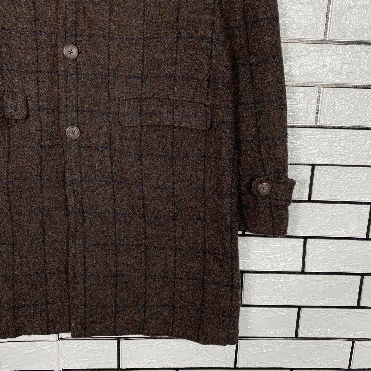 Japanese Brand Vintage Wool Jacket Tartan Blaket Nirvana Issey Miyake Size US L / EU 52-54 / 3 - 6 Thumbnail