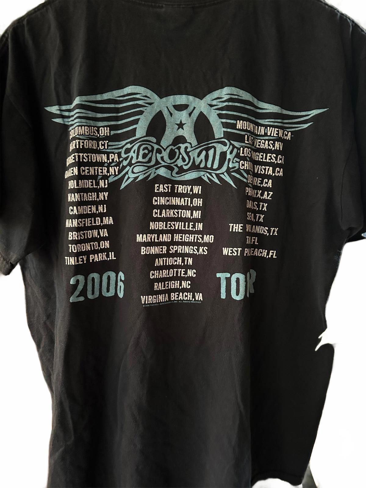 Anvil Aerosmith 2006 “Rockin’ the Joint” Tour Tee Black Size L | Size US L / EU 52-54 / 3 - 3 Thumbnail