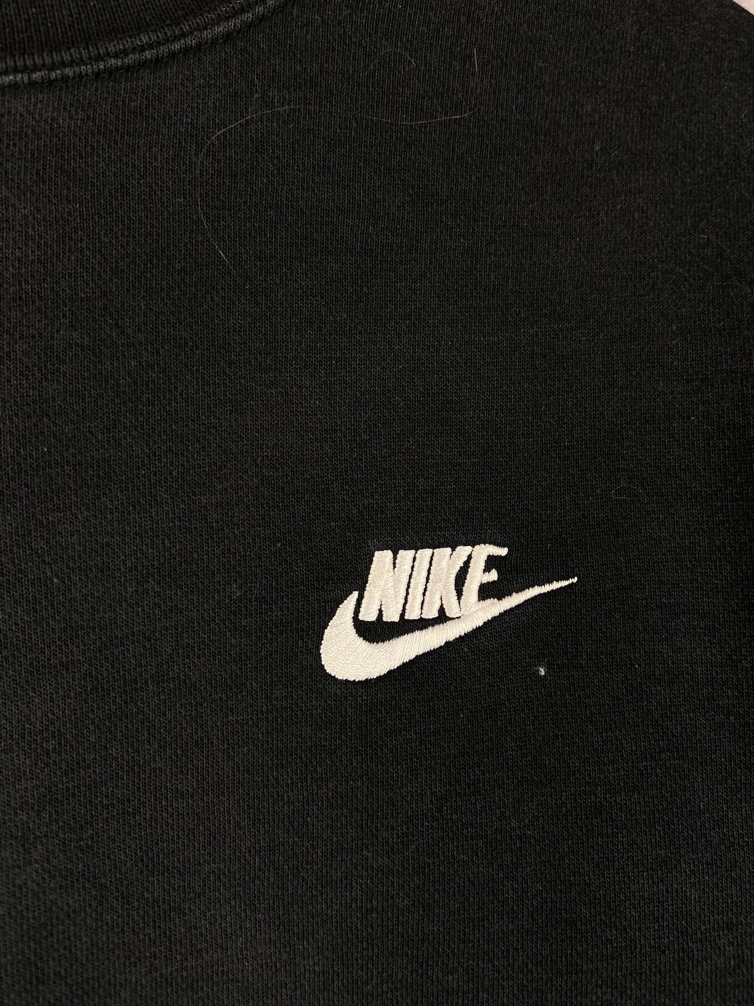 Nike Nike hoodie black vintage retro streetwear casual spellout Size US L / EU 52-54 / 3 - 2 Thumbnail