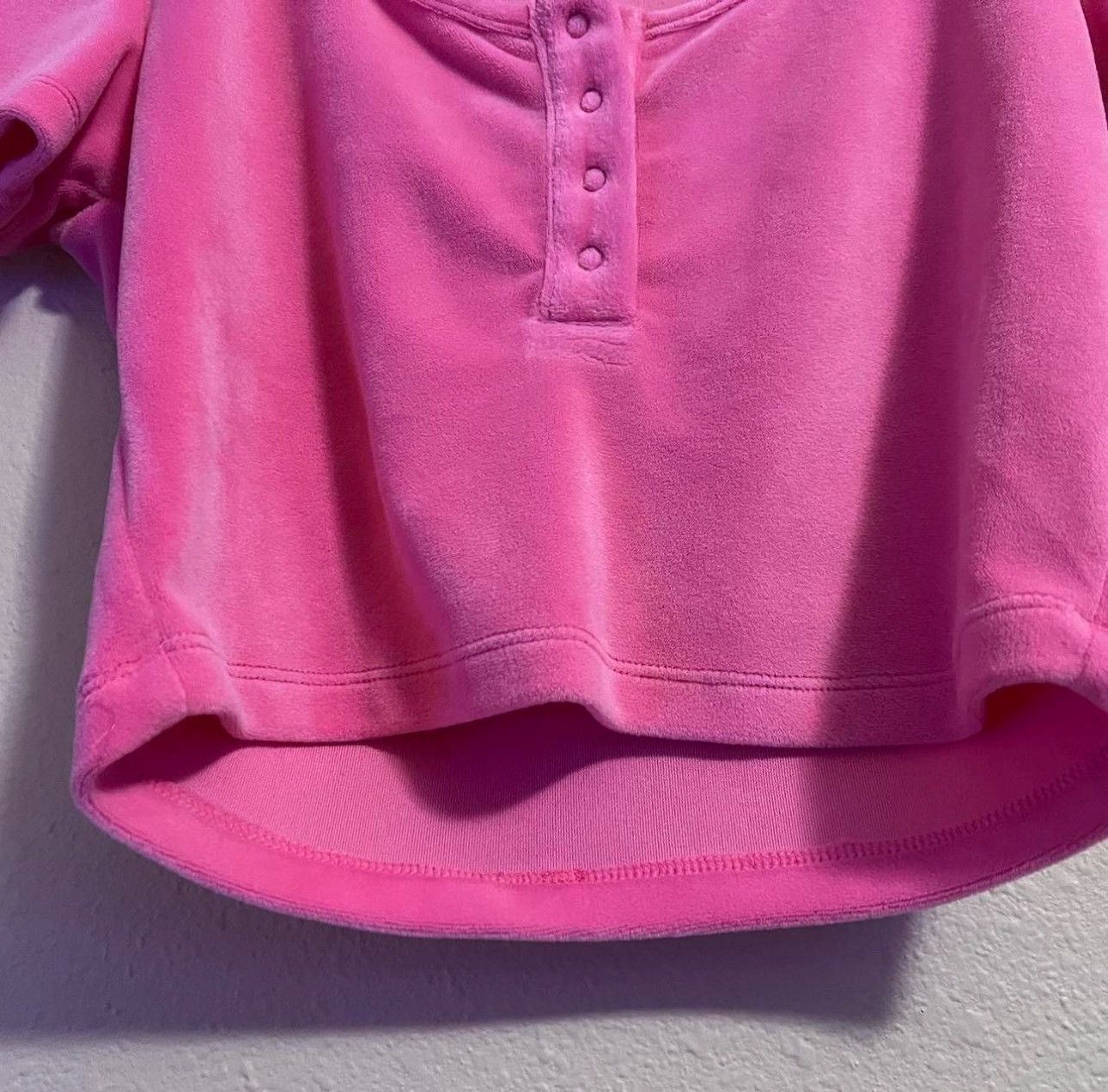 Lazy Oaf Lazy Oaf Waste of Time 💘 velour lounge heart button velvet Size ONE SIZE - 19 Thumbnail