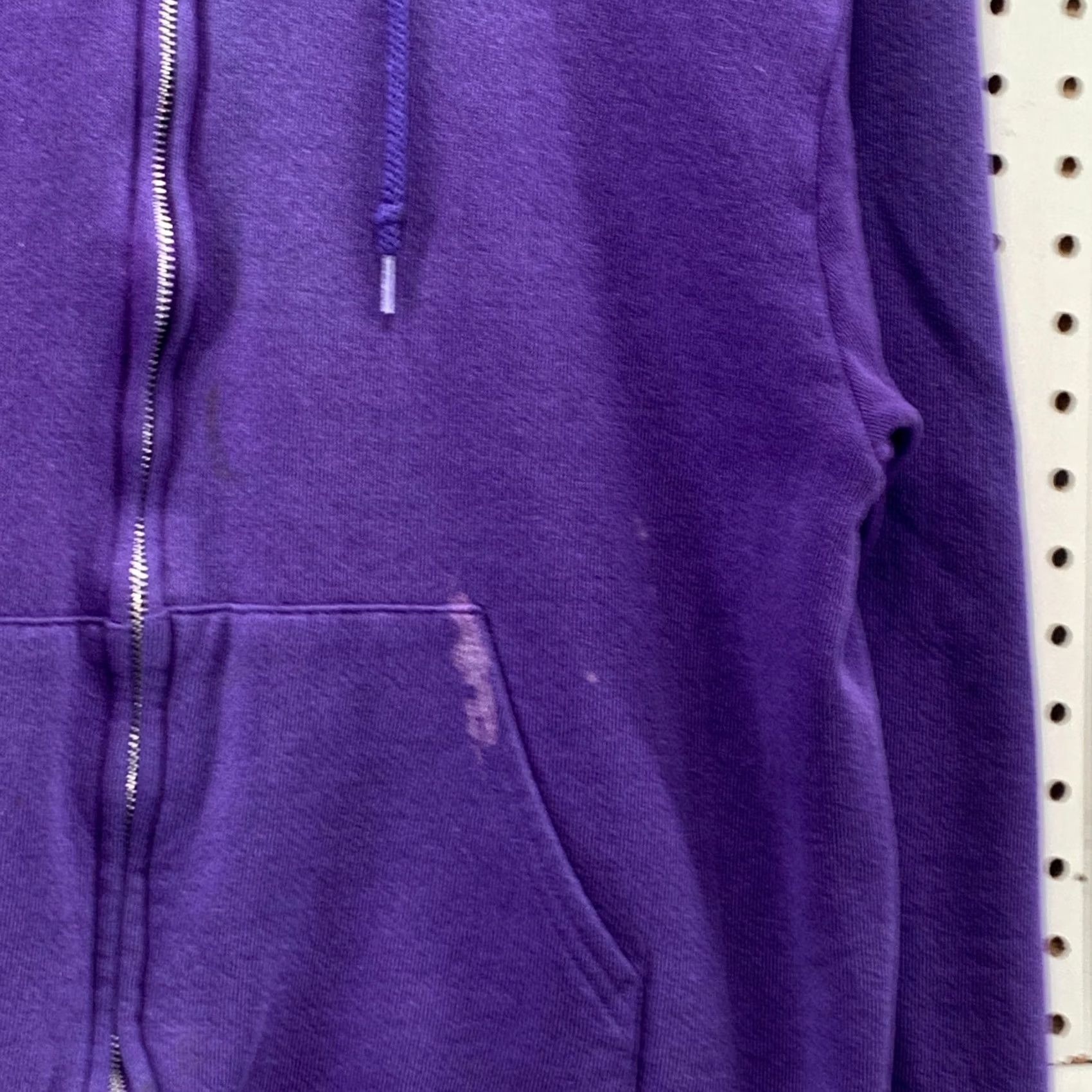 Vintage Vintage 90s Hooded Full Zip Sweatshirt Purple FOTL Mens Large Size US L / EU 52-54 / 3 - 7 Thumbnail