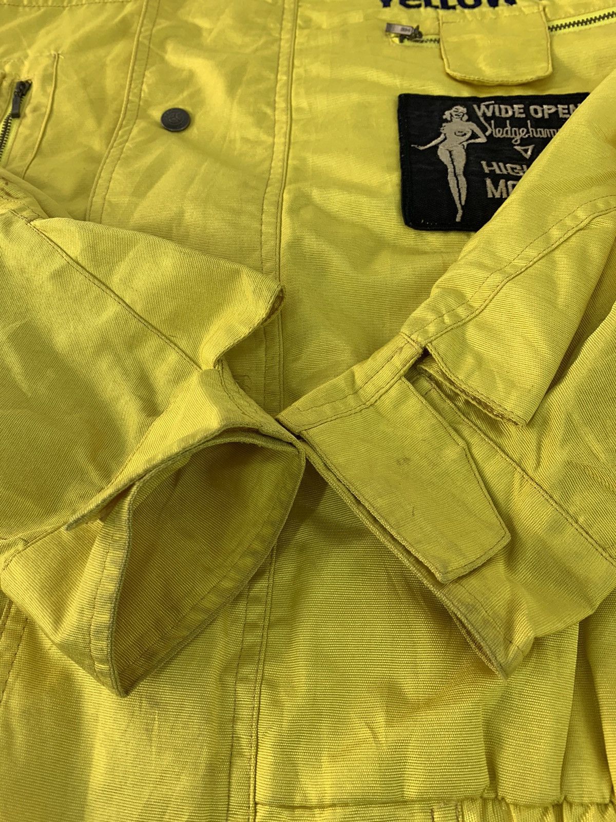 Vintage 90s Yellow Corn Highway Magician Yokohama Bomber Jacket Size US L / EU 52-54 / 3 - 15 Thumbnail