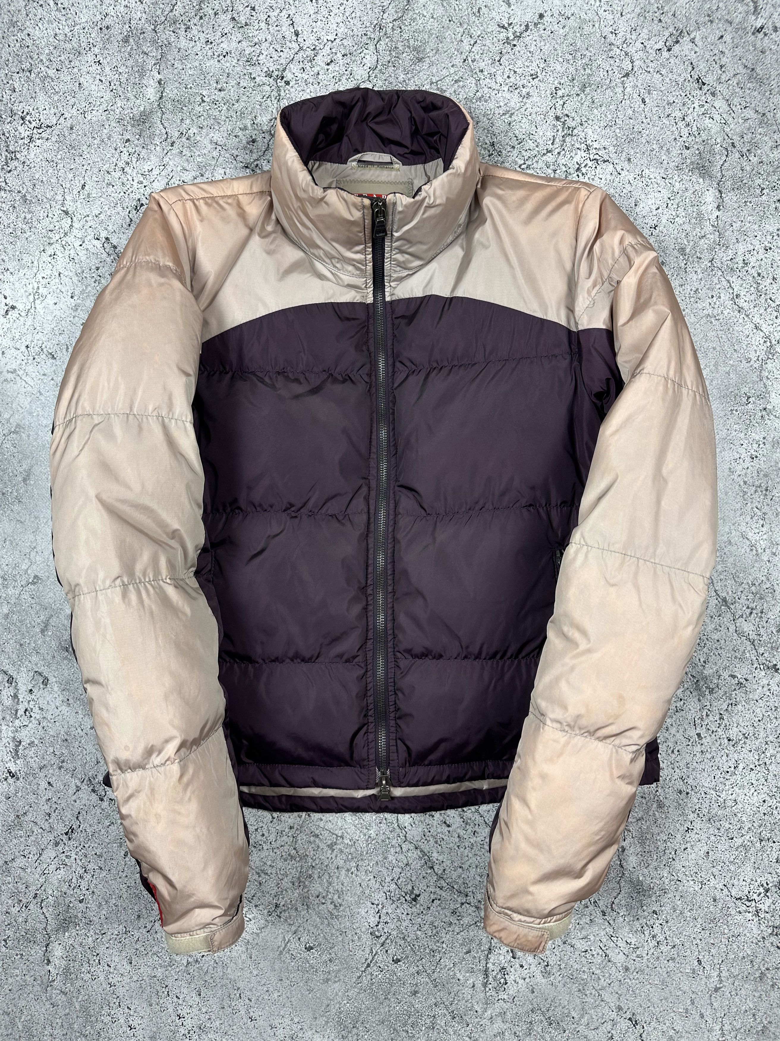 Prada 🔥 Prada Red Tab Vintage Nylon Puffer Down Jacket 🔥 Size S / US 4 / IT 40 - 9 Thumbnail