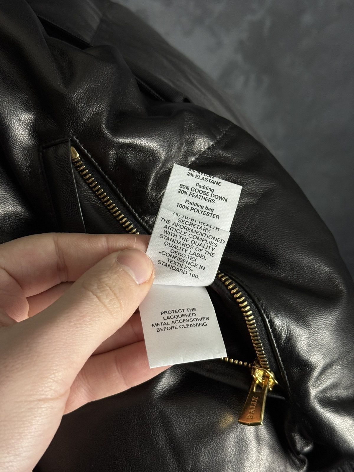Bally RRP $3,300 BALLY Women’s Lamb Leather Puffer Jacket Vest Size M / US 6-8 / IT 42-44 - 21 Thumbnail