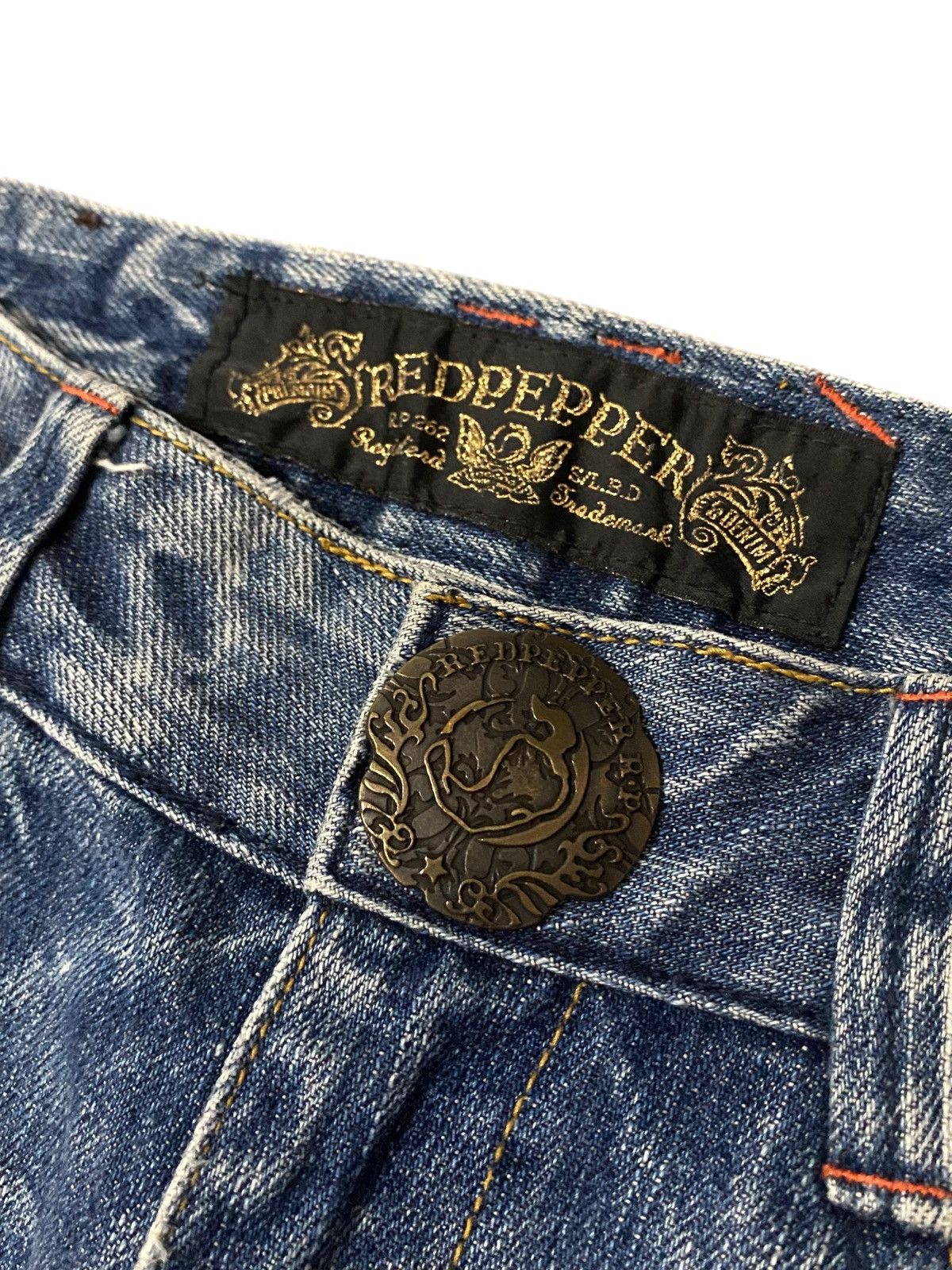 Other Red Pepper Red Label Low Waist Baggy Jeans Size US 32 / EU 48 - 11 Thumbnail