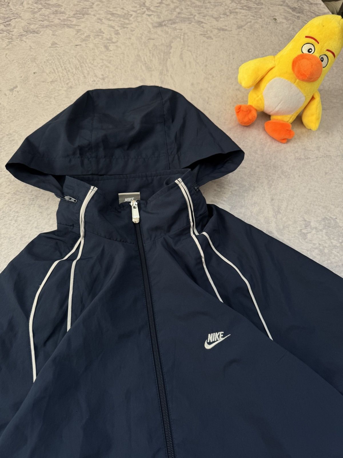 Nike × Vintage NIKE VINTAGE BASIC LOGO OVERSIZE BAGGY LIGHT JACKET Size US L / EU 52-54 / 3 - 4 Thumbnail