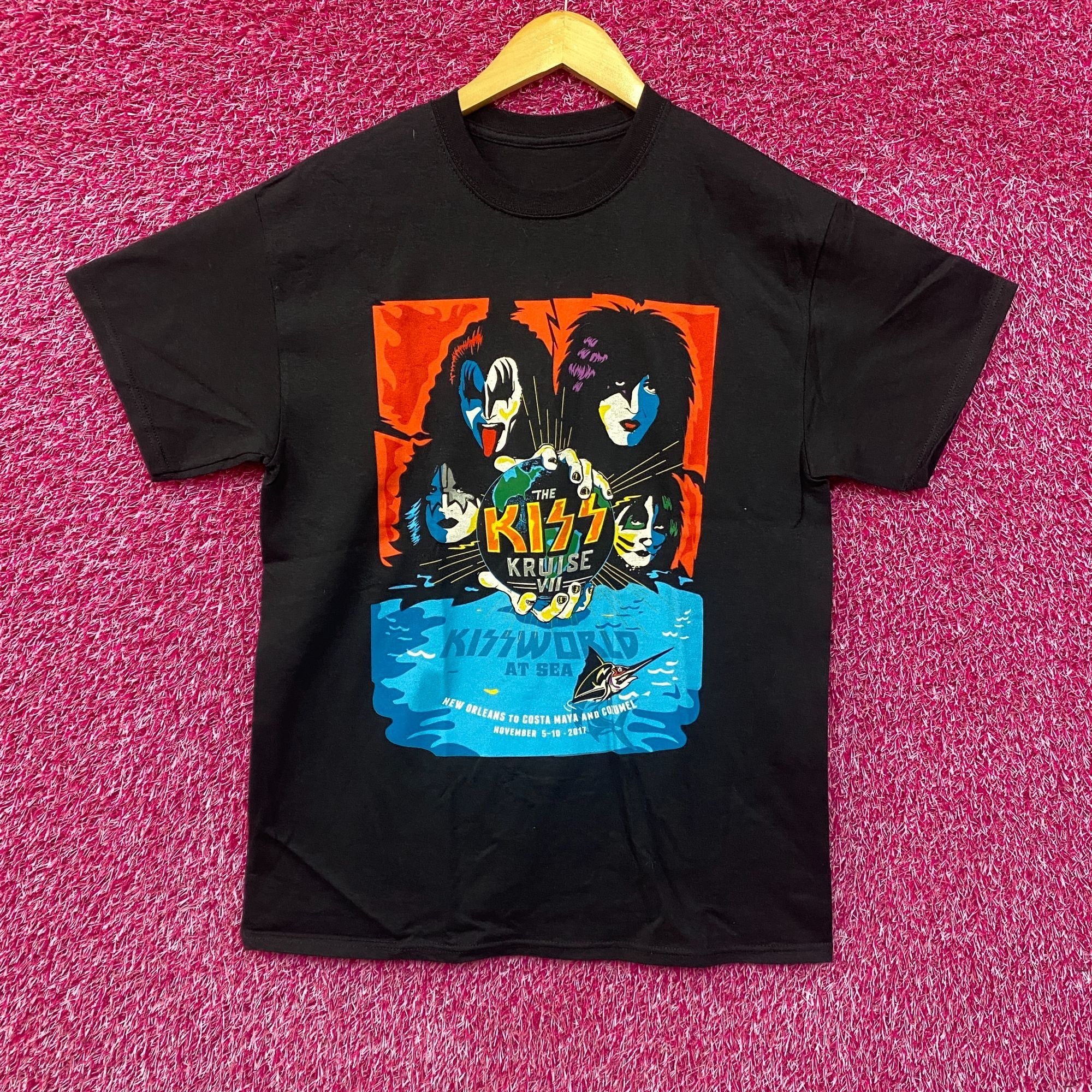 KISS Kiss Kruise VII World At Sea Rock T-Shirt Large Size US L / EU 52-54 / 3 - 1 Thumbnail