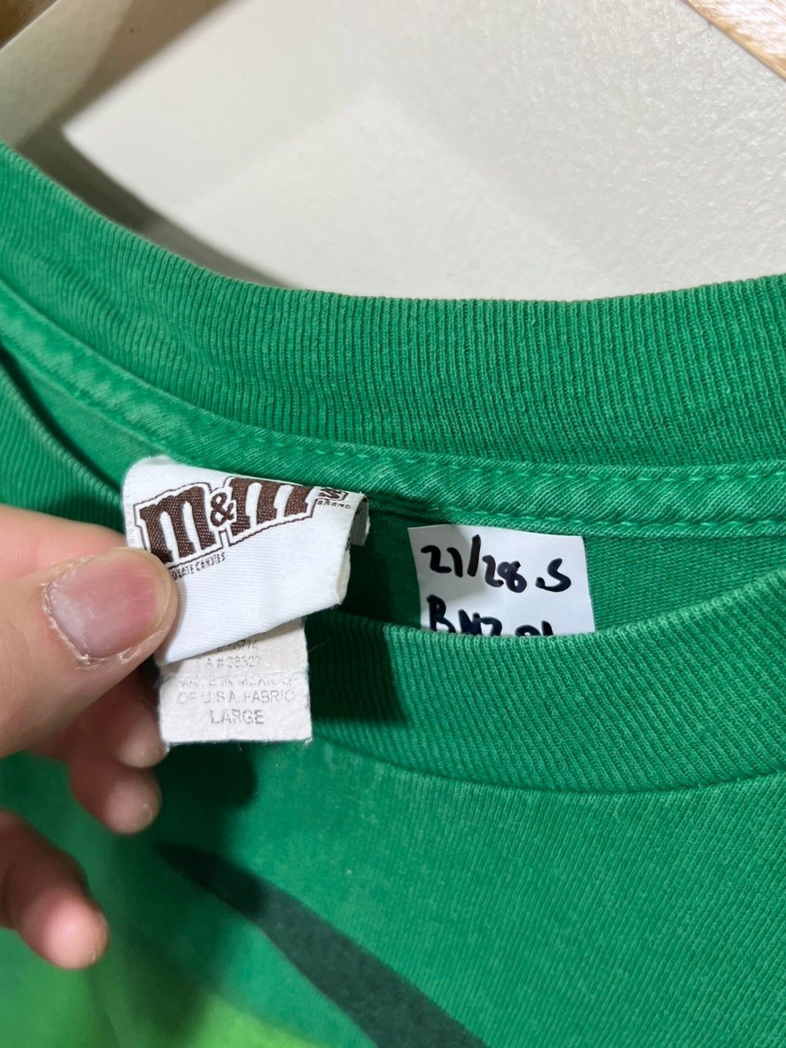 Vintage Vintage M&M M and M shirt bnz01 Size US L / EU 52-54 / 3 - 5 Thumbnail