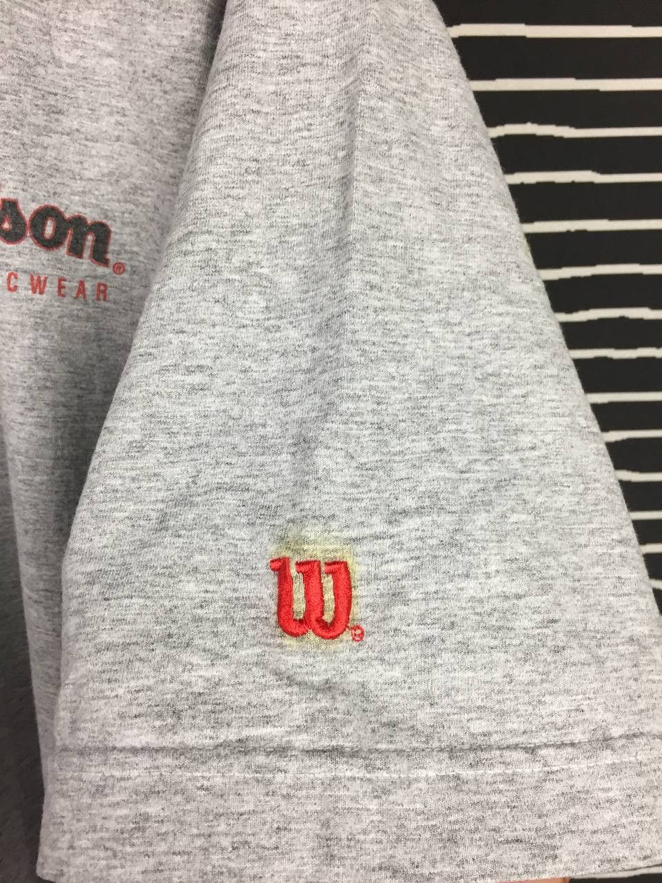 Wilson Vtg 90s Wilson Athleticwear Made in Usa Tee Size XXL Size US XXL / EU 58 / 5 - 6 Thumbnail