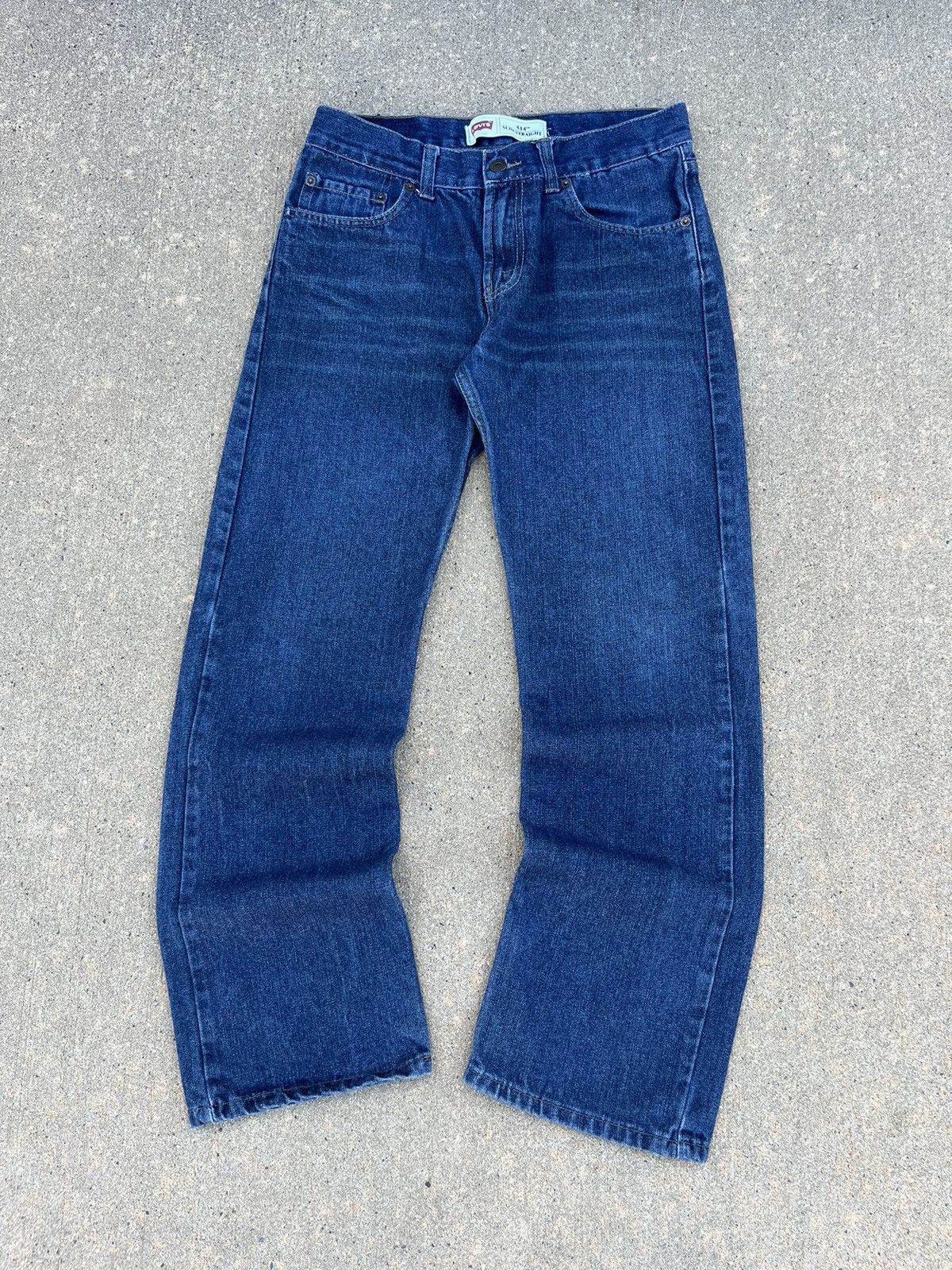 Levi's × Vintage Crazy Vintage 00’s Levi’s 514 Slim Straight Jeans Unisex Size US 29 - 1 Thumbnail