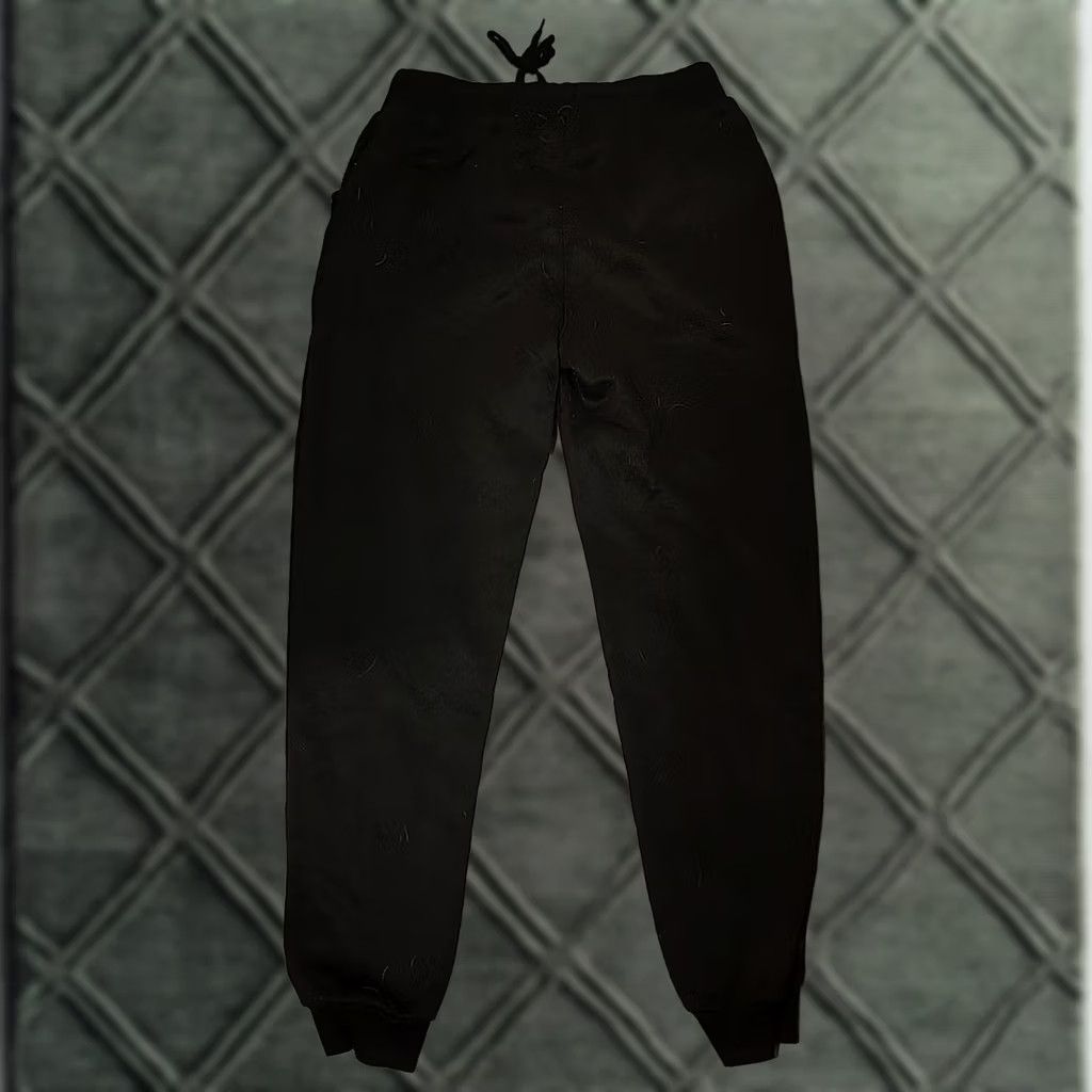 Shein Shein Cross Sweat Pants Mens Regular Black 30 Inseam XS-XL USA 90s Logo Drawstring Cotton-Polyester Fleece Straight Size US 31 - 1 Thumbnail