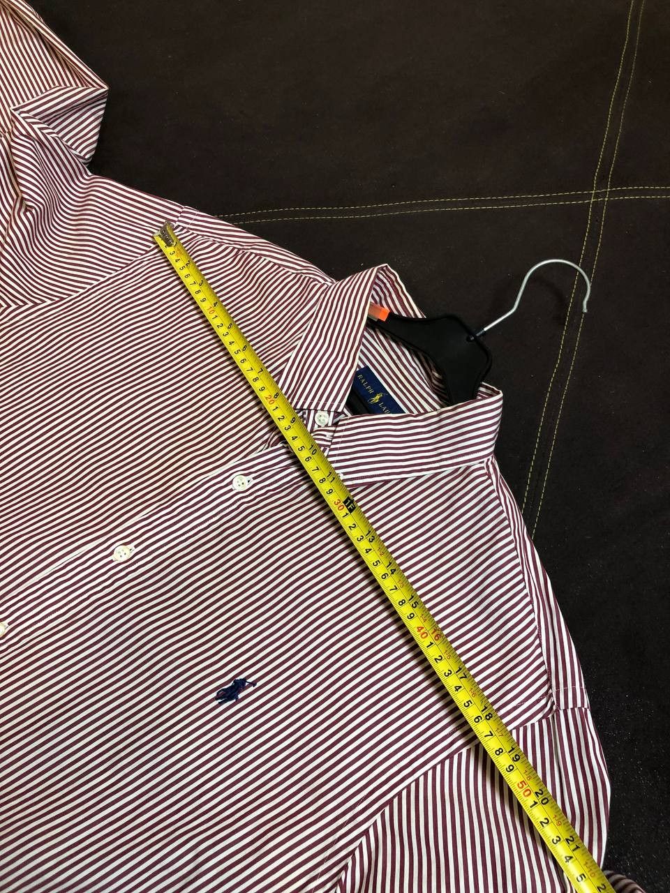 Polo Ralph Lauren Polo Ralph Lauren Long Sleeve Red striped Dress shirt Size US XL / EU 56 / 4 - 10 Thumbnail