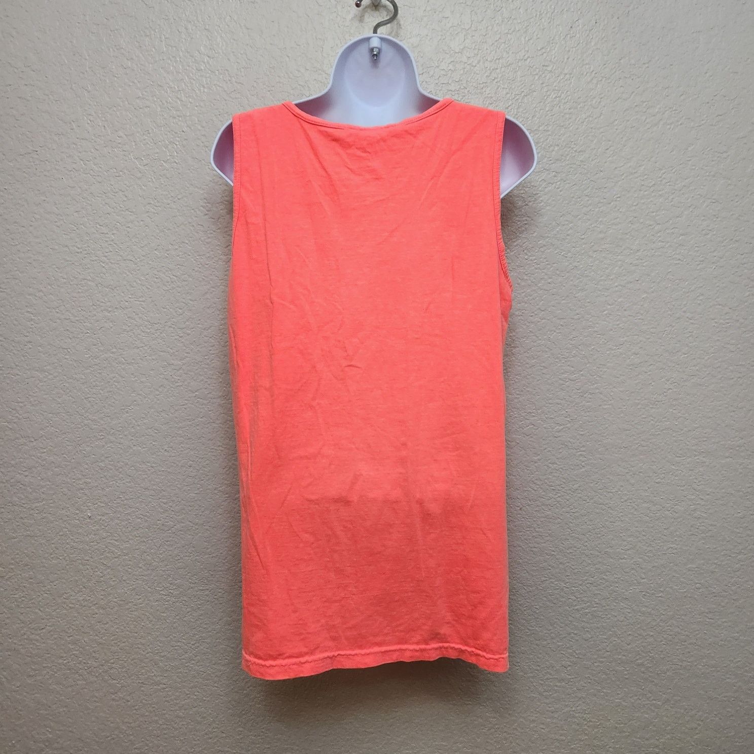 Other Comfort Colors Neon Orange Sleeveless Tank Top Small Size US S / EU 44-46 / 1 - 2 Thumbnail