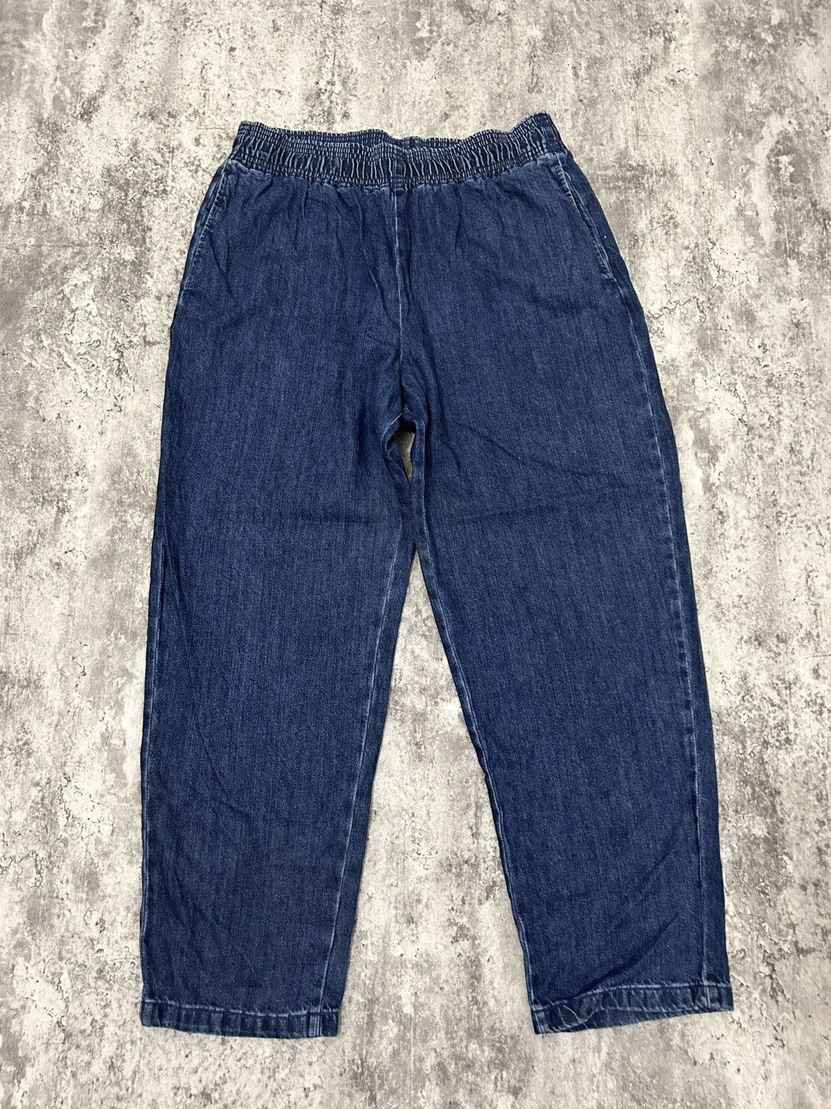 GU × Japanese Brand × Yohji Yamamoto GU Beggy Ballon Jeans Yohji Style Size US 35 - 2 Thumbnail