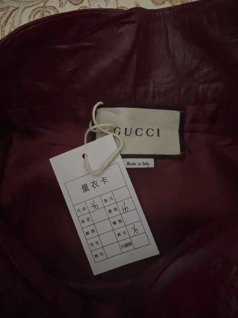 Gucci GucciLeather skirt 2503-Nextarrow Size 24" / US 00 / IT 34 - 2 Thumbnail