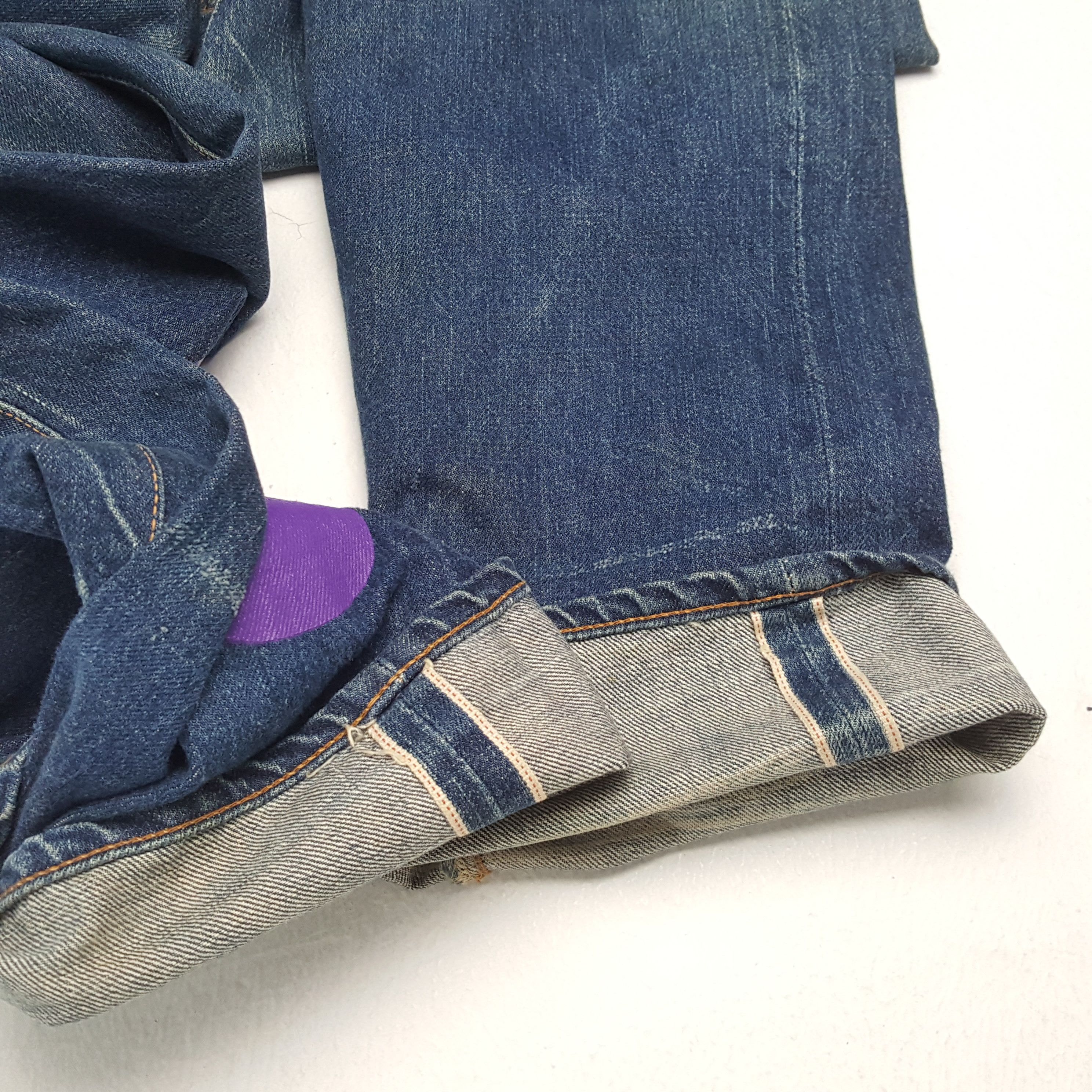 Evisu × Japanese Brand × Vintage Vintage EVIS Japanese Brand Daicock Custom Style Jeans Size US 26 / EU 42 - 12 Thumbnail