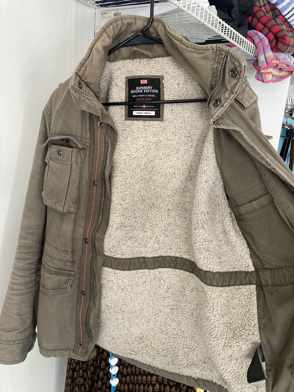 Superdry Military-style green Superdry jacket Size US S / EU 44-46 / 1 - 2 Thumbnail