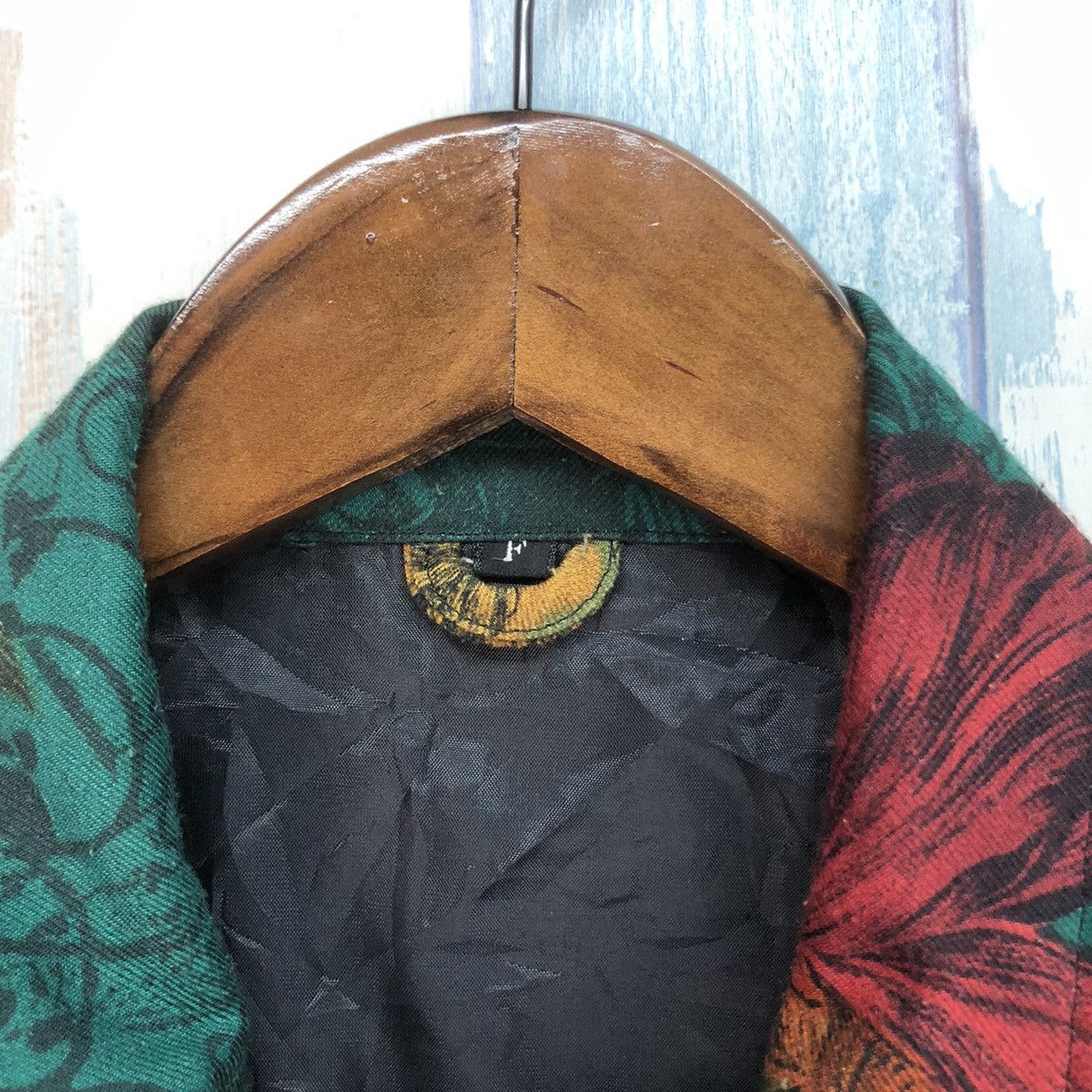 Japanese Brand × Vintage Vintage 90s Fullprint Floral Jacket Size XXL / US 16-18 / IT 52-54 - 7 Thumbnail