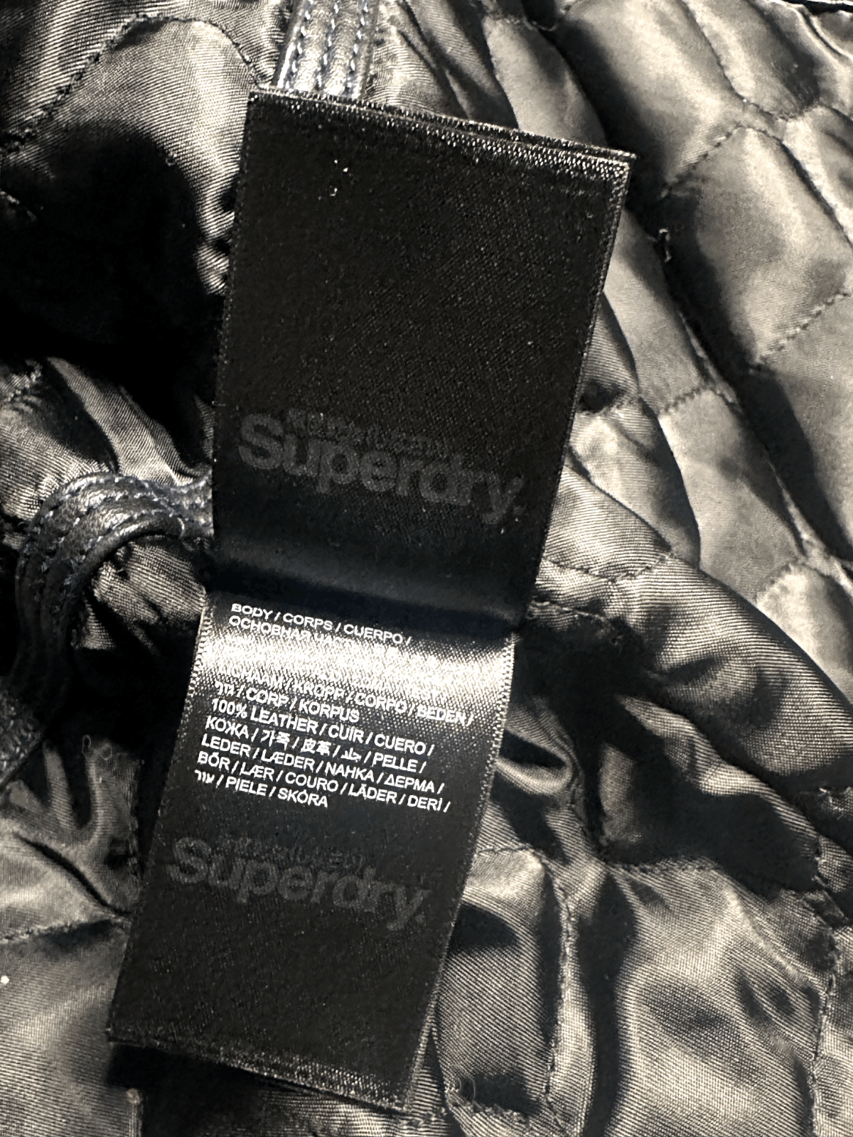 Superdry SuperDry Idris premium leather flight jacket XL Size US XL / EU 56 / 4 - 10 Thumbnail