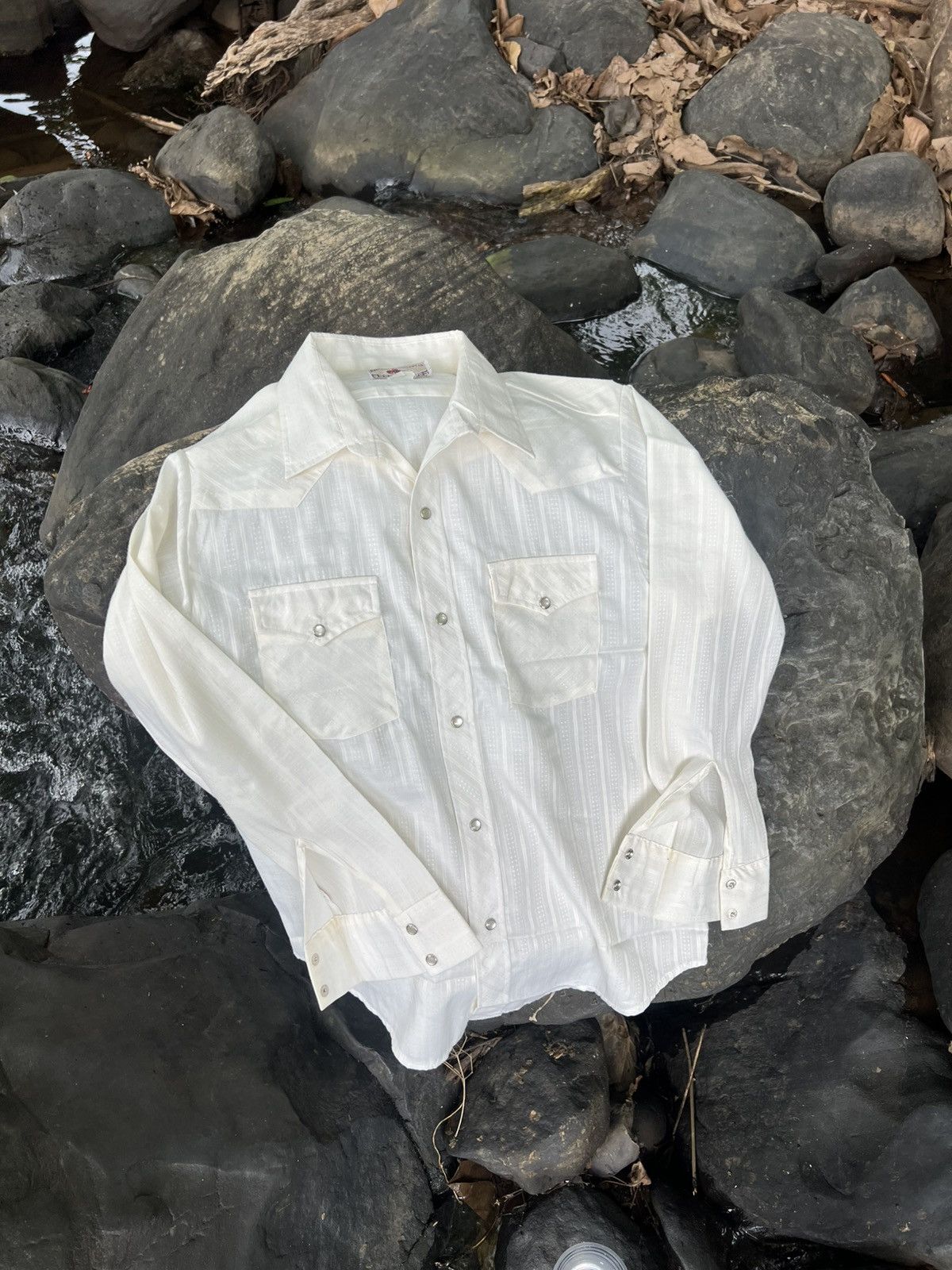 Cowboy Equipment 60-70s Rancher Western Shirt Size US S / EU 44-46 / 1 - 1 Thumbnail