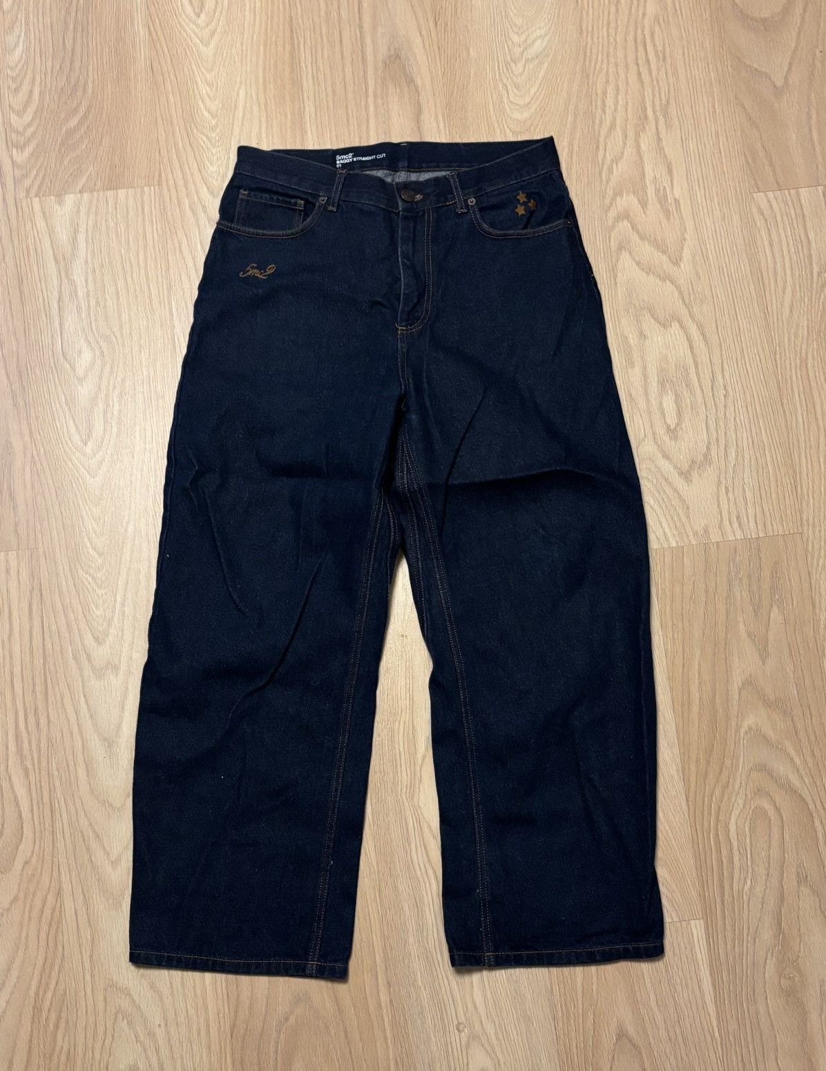Other 5mc2 raw denim straight leg jeans Size US 32 / EU 48 - 1 Thumbnail