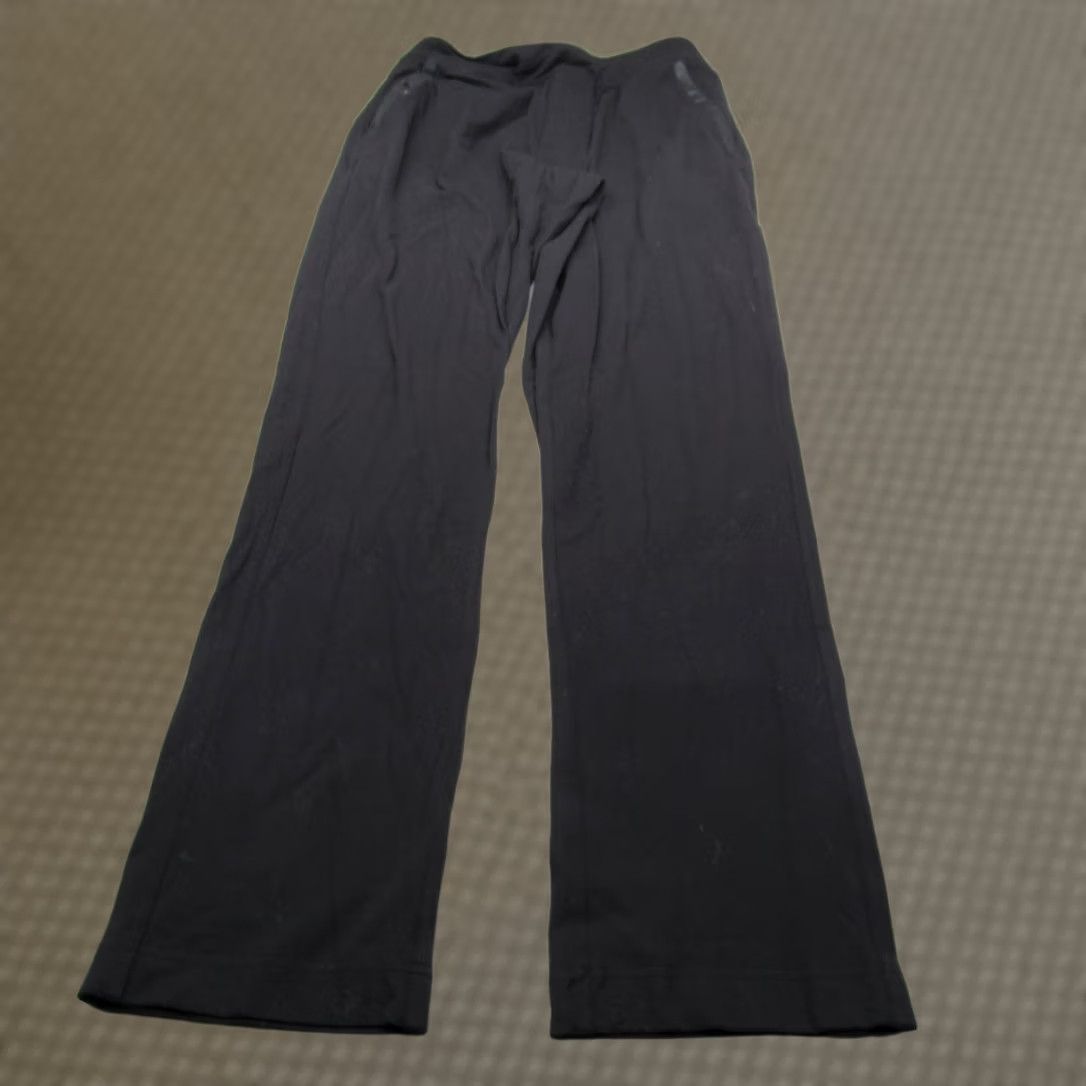 Lululemon Lululemon Pants Mens Medium Black Heavyweight Drawstring Waist Athletic 30x33 Size US 31 - 1 Thumbnail