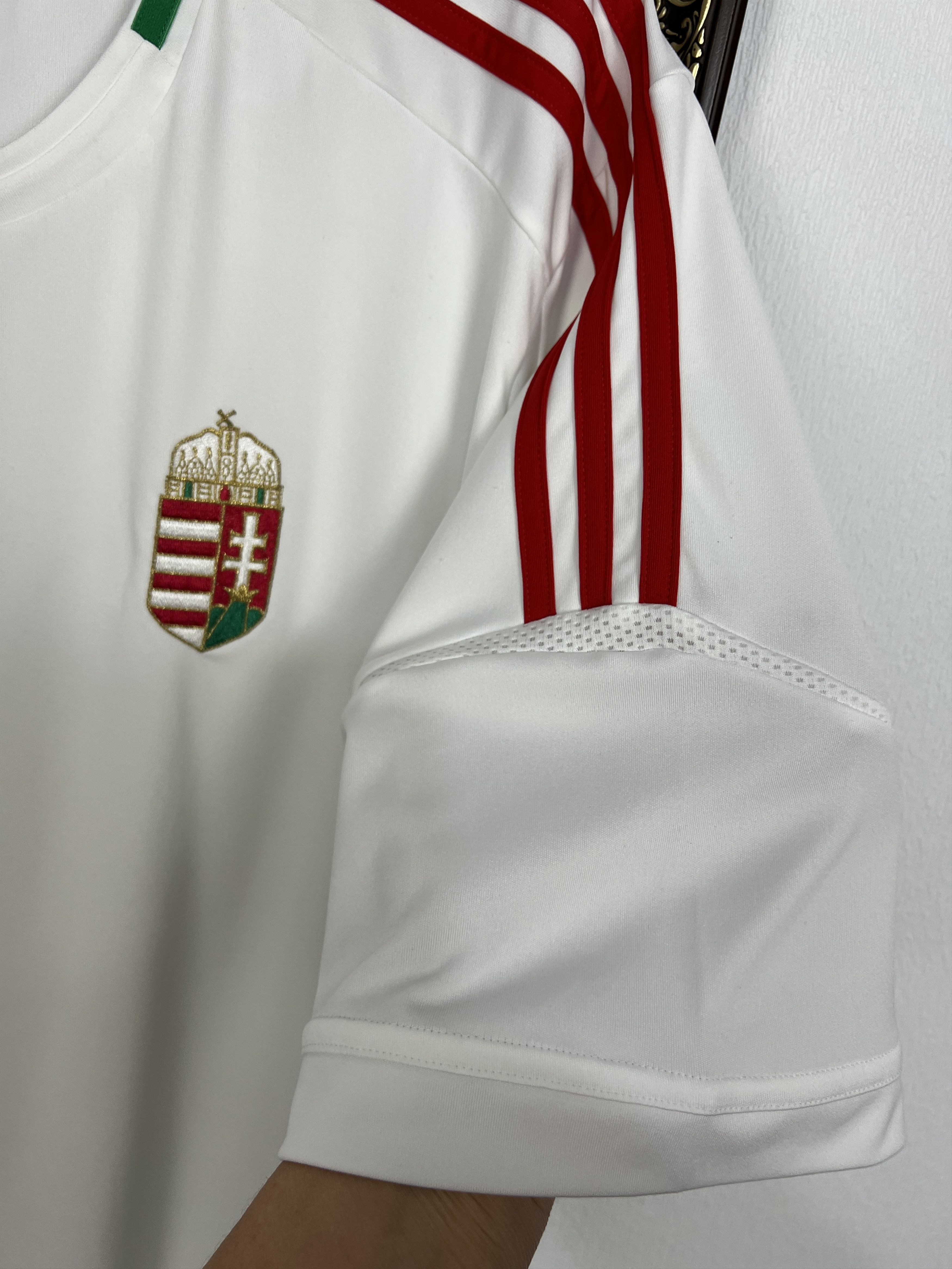 Adidas Hungary Away football shirt 2012 Soccer Adidas Jersey Size US XXL / EU 58 / 5 - 4 Thumbnail