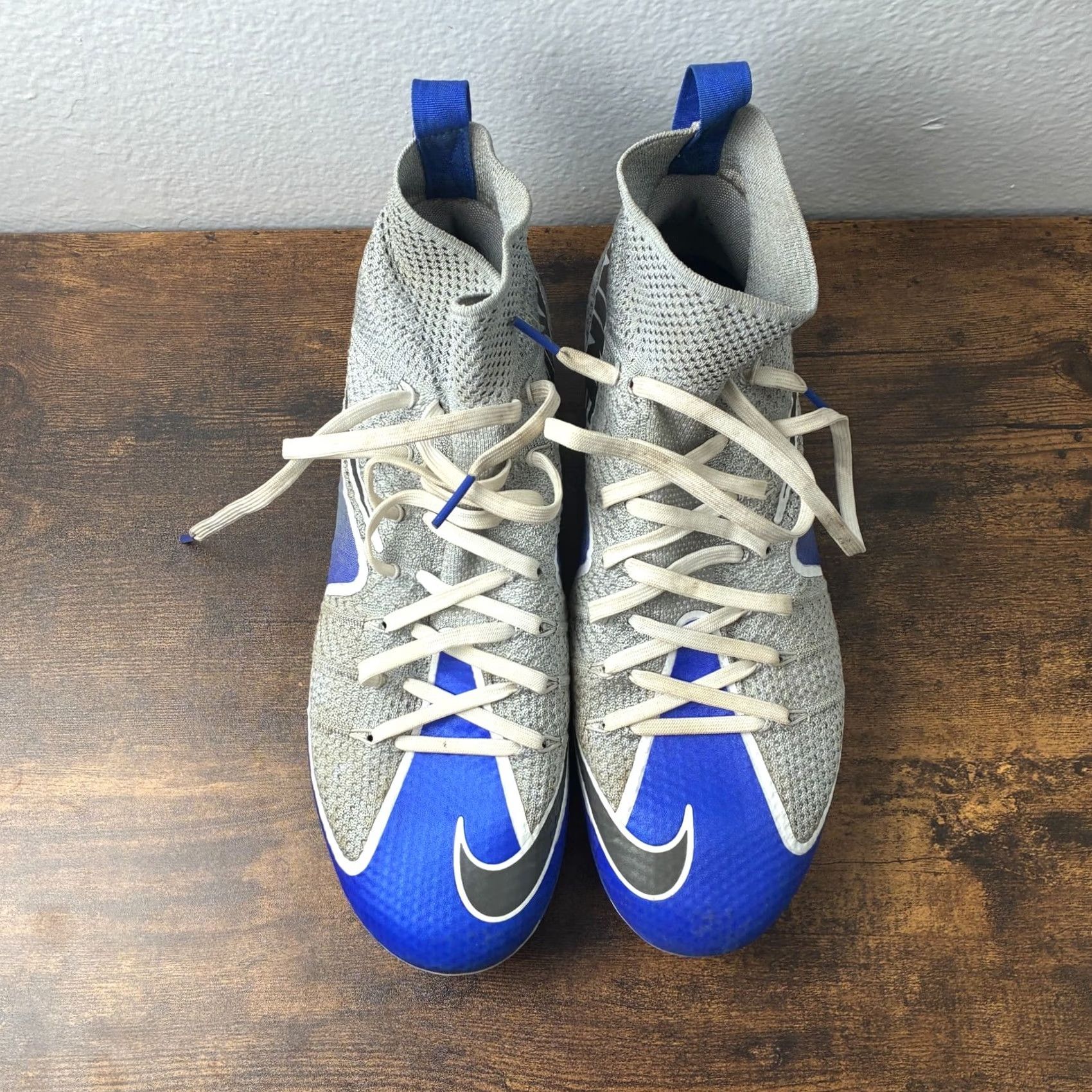 Nike Nike Vapor Edge 360 Mens Size 9 Untouchable Football Cleats Wolf Grey Blue Nike Vapor Edge 360 Football Cleats Mens 9 Blue Wolf Grey Size US 9 / EU 42 - 3 Thumbnail
