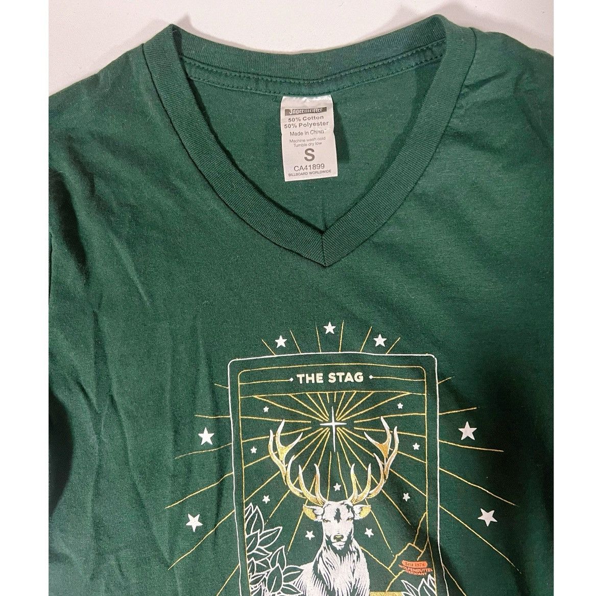 Jagermeister Green Jägermeister ‘The Stag’ Graphic Shirt Top Tee Size S ✨ Size US S / EU 44-46 / 1 - 3 Thumbnail