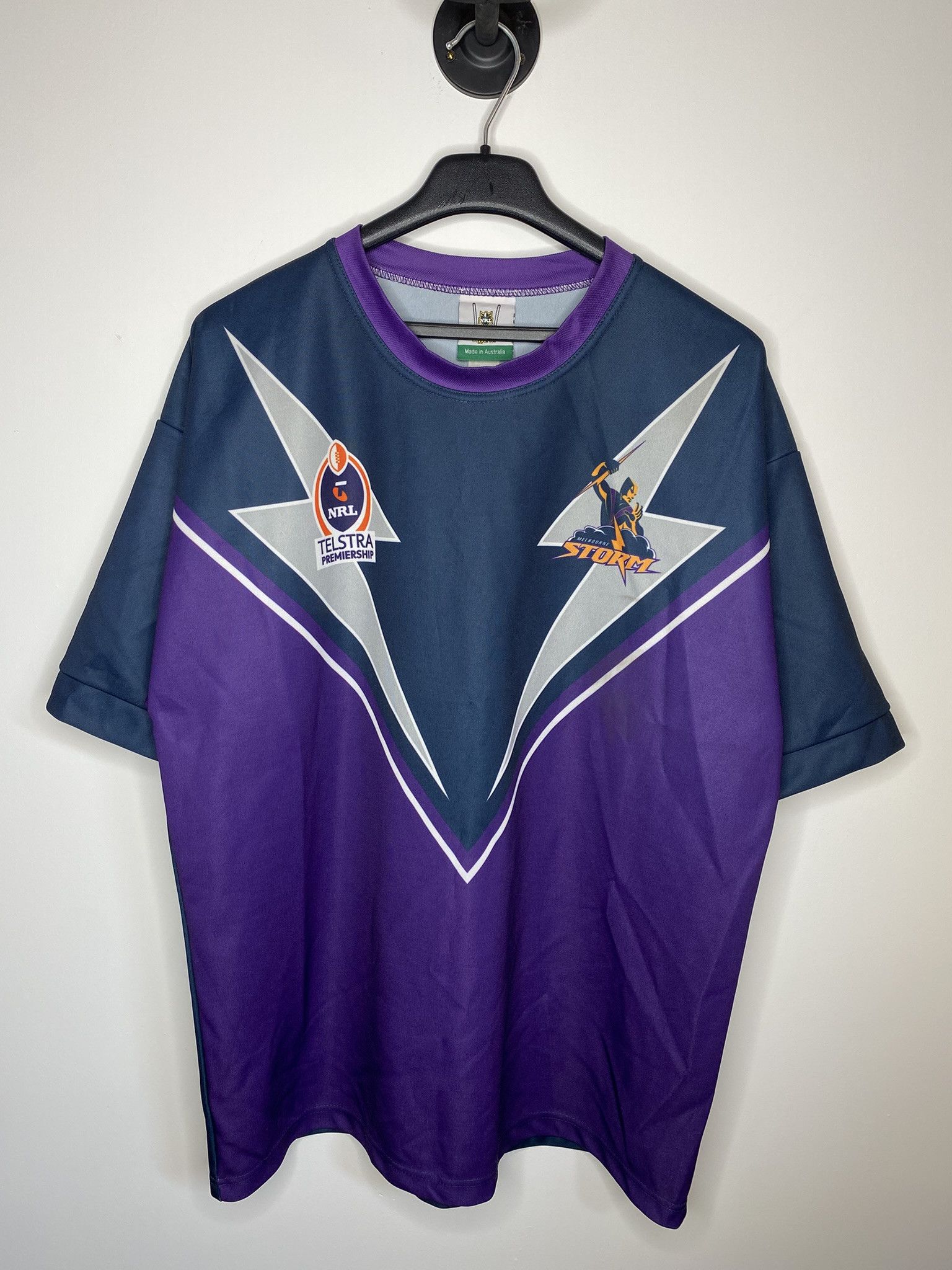 Fila MELBOURNE STORM VINTAGE NRL RUGBY SHIRTS JERSEY SIZE XL Size US XL / EU 56 / 4 - 1 Thumbnail