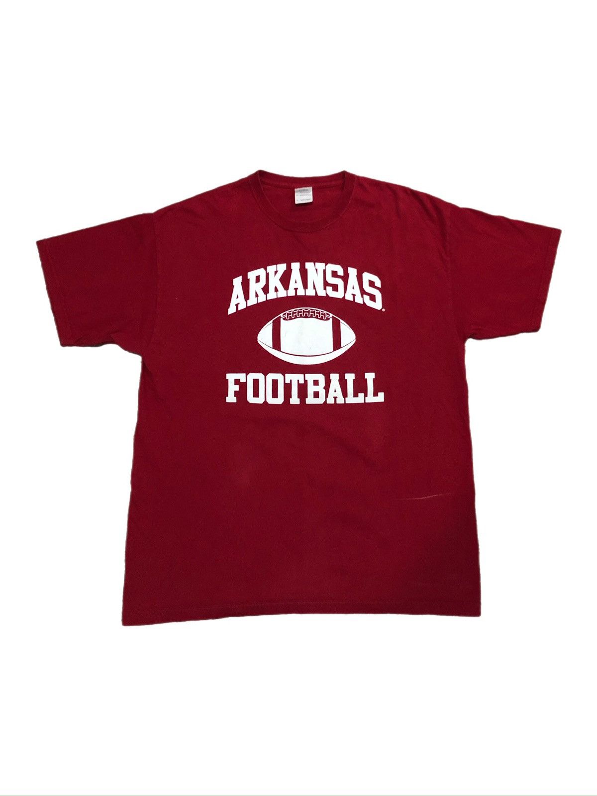 Vintage Vtg Y2K Arkansas Razorbacks Football Tee Size US XL / EU 56 / 4 - 1 Thumbnail