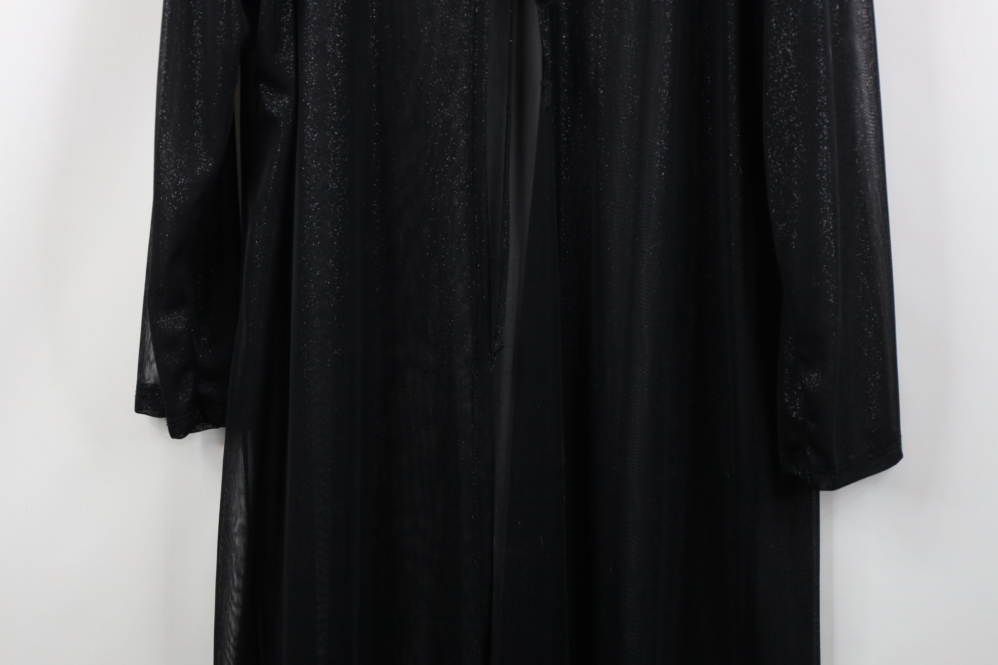 Vintage Vintage 90s Streetwear Babydoll Sheer Metallic Robe Size 3XL / US 20-22 - 4 Thumbnail