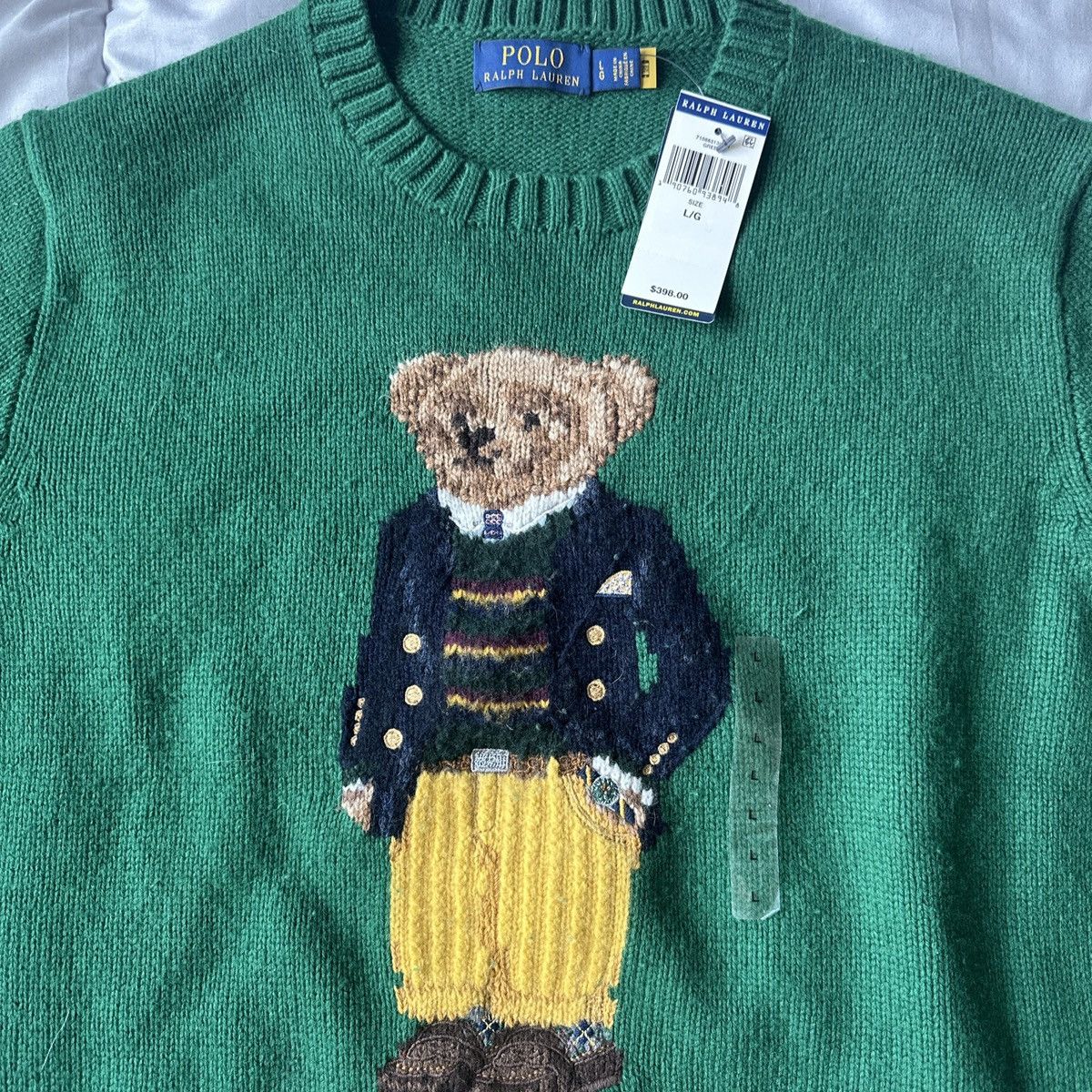Polo Ralph Lauren Ralph Lauren Polo Bear Sweater Size US L / EU 52-54 / 3 - 4 Thumbnail
