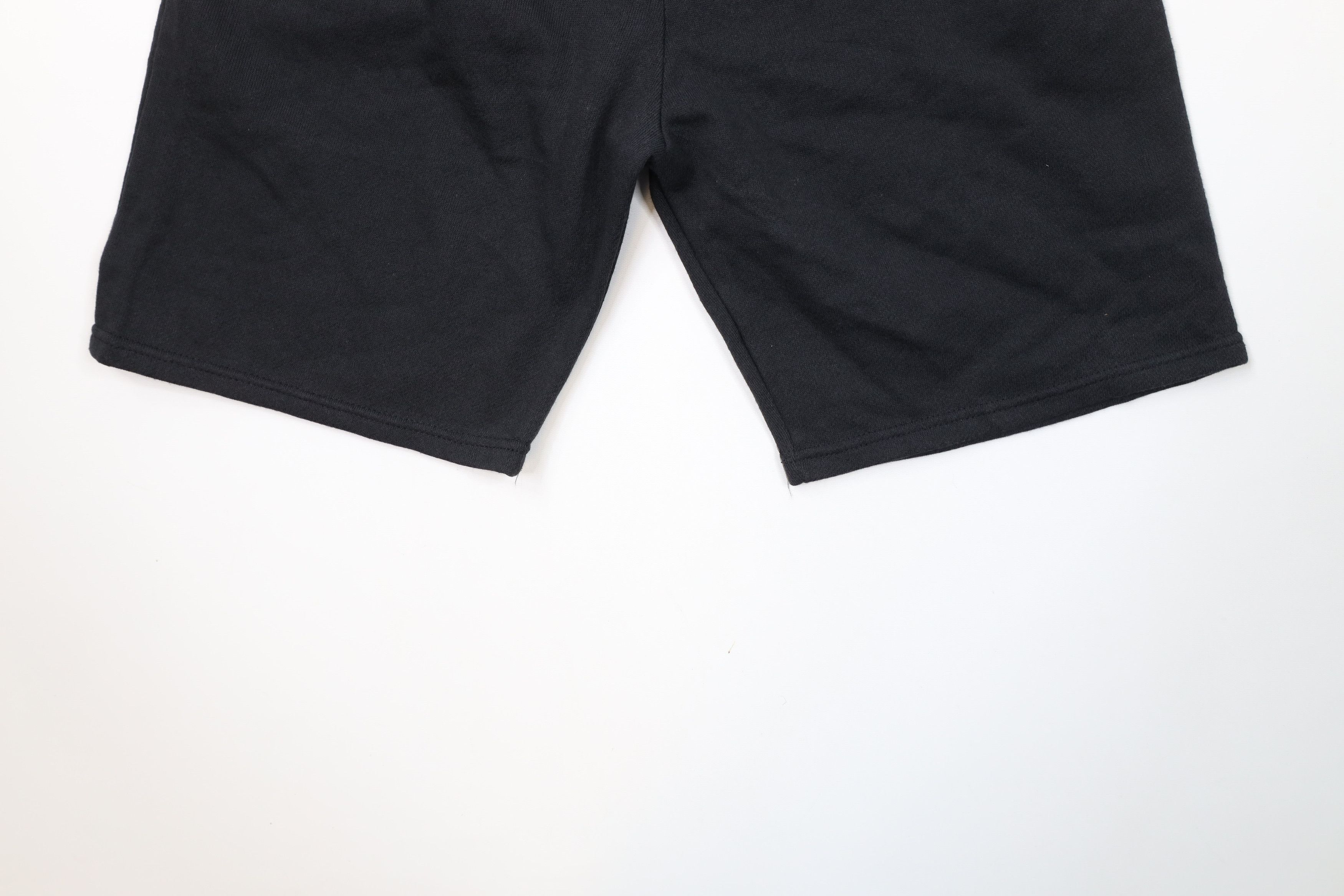 Vintage Vintage 90s Streetwear Knee Sweatpants Shorts Black USA Size US 34 / EU 50 - 11 Thumbnail