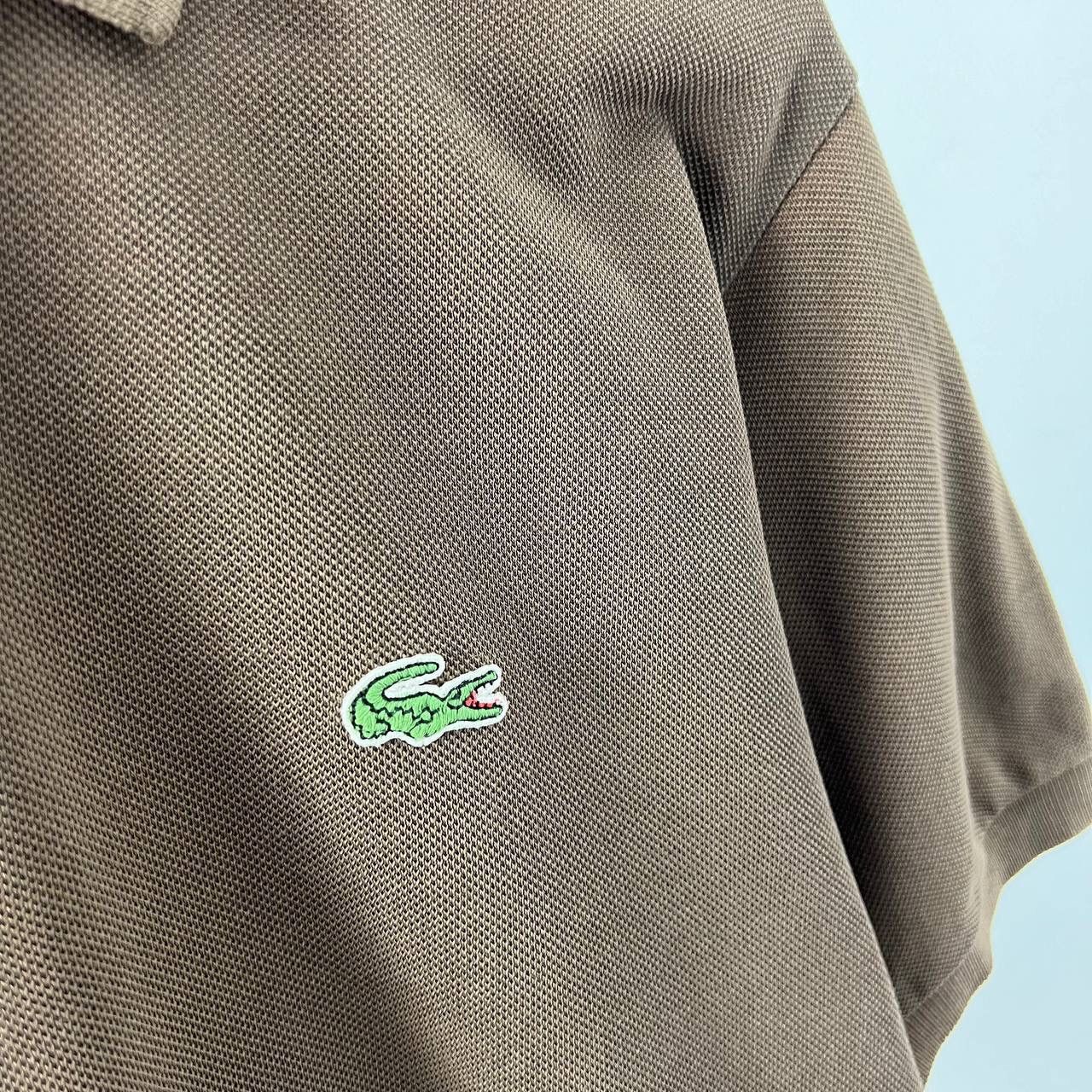 Lacoste Lacoste Polo Vintage Brown Mini Crocodile Logo Size US S / EU 44-46 / 1 - 3 Thumbnail