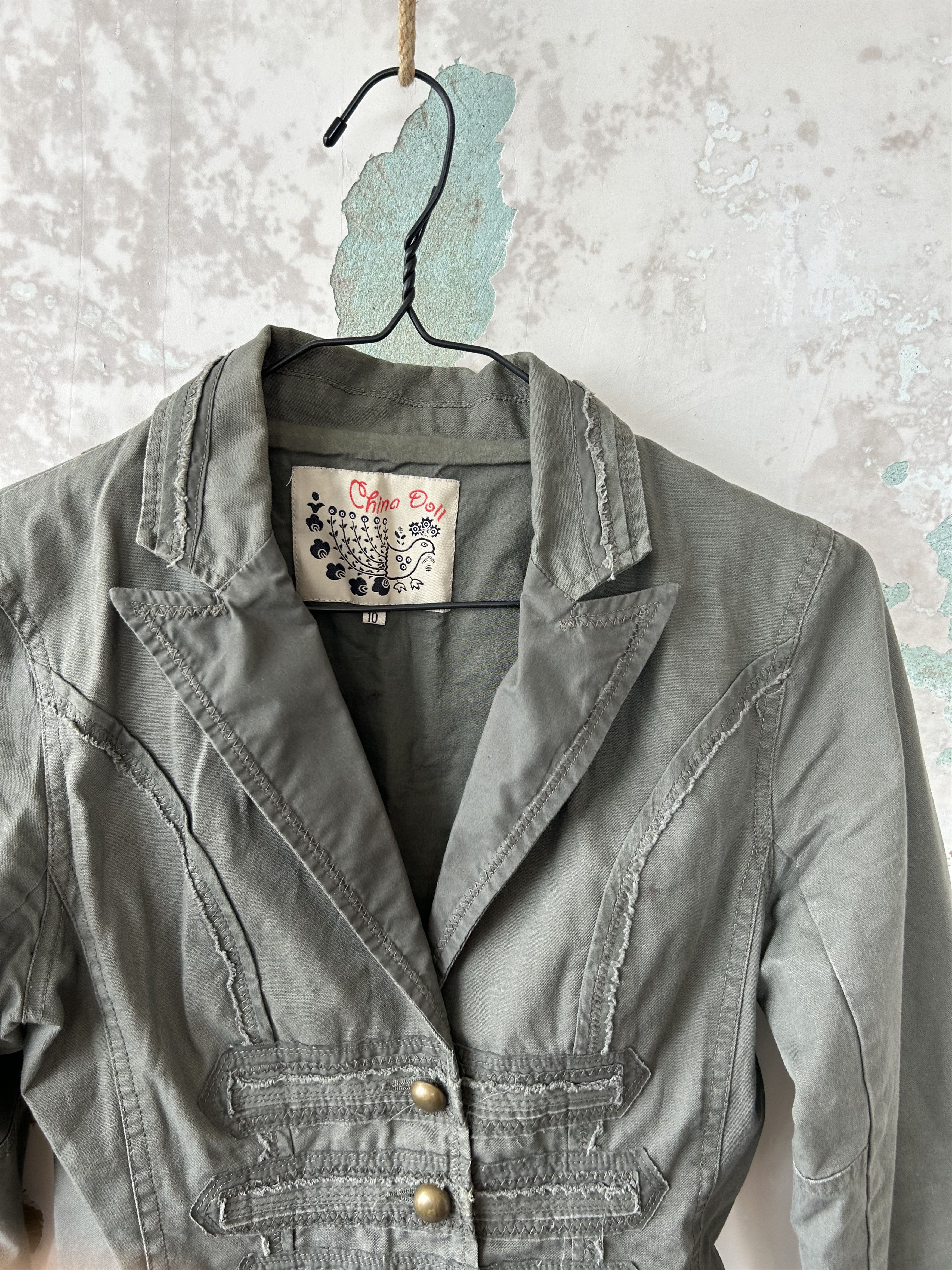 Japanese Brand × Vintage Vintage Japanese blazer jacket Size S / US 4 / IT 40 - 4 Thumbnail