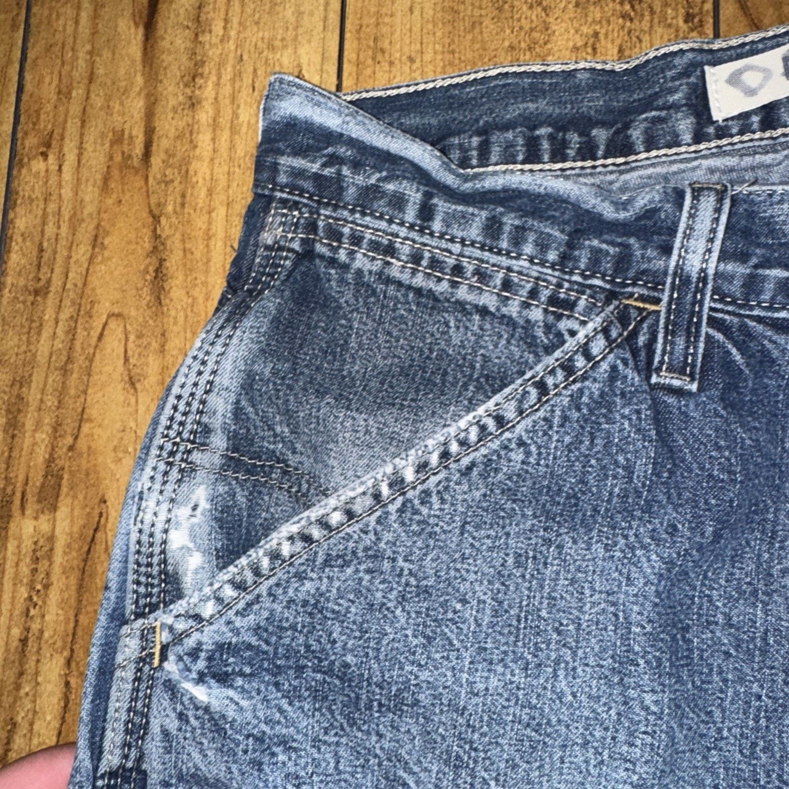 Gap × Vintage Vintage Y2K GAP Carpenter Pants Blue 30x27 Size US 30 / EU 46 - 8 Thumbnail