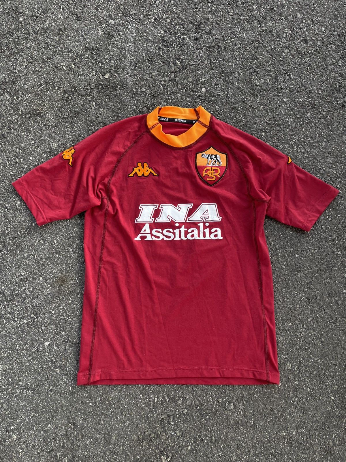 Kappa #8 NAKATA | AS Roma 2000-01 Size US S / EU 44-46 / 1 - 1 Thumbnail