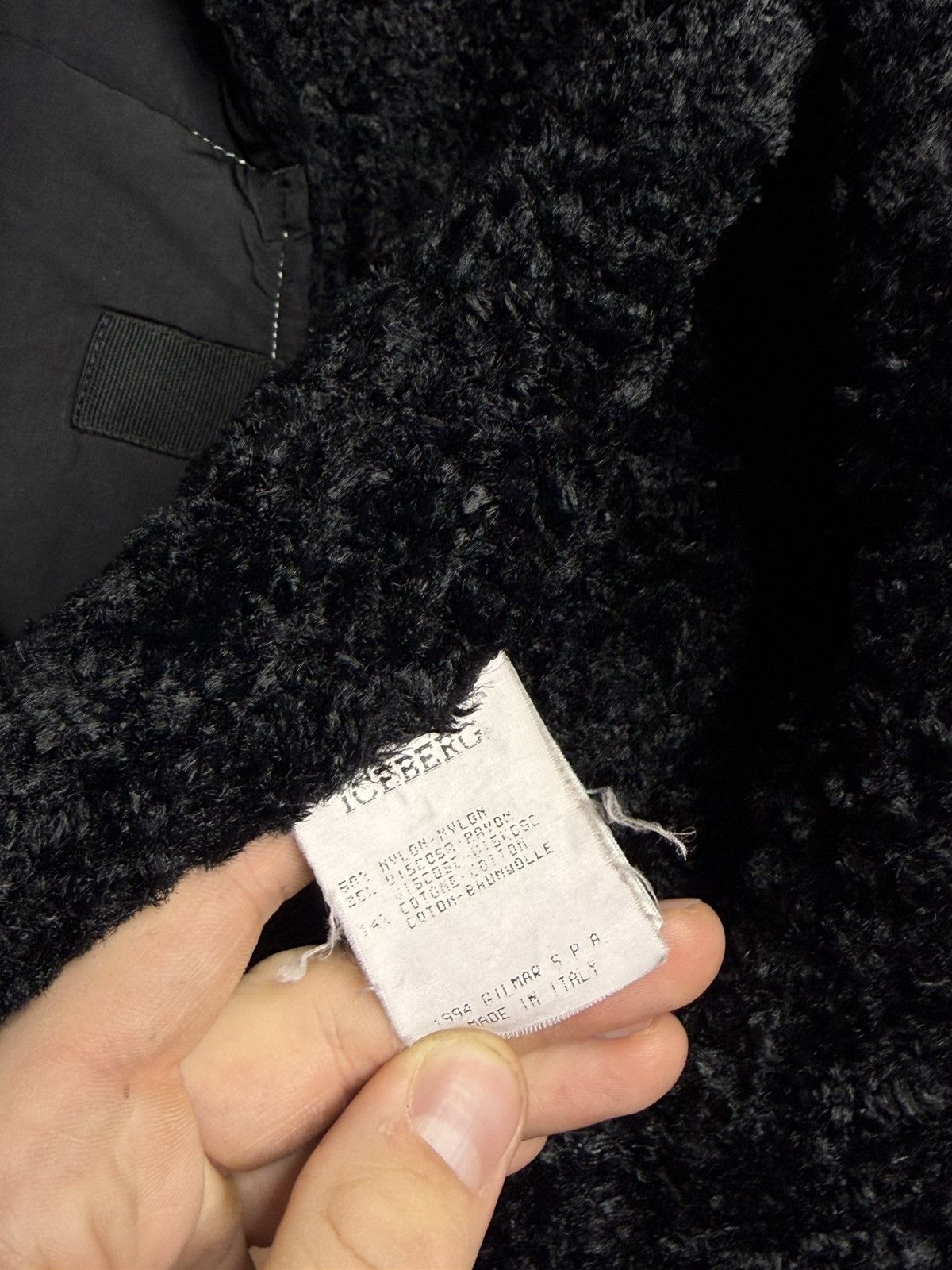 Iceberg Vintage 90s Iceberg Big logo nylon vest size M Size M / US 6-8 / IT 42-44 - 15 Thumbnail