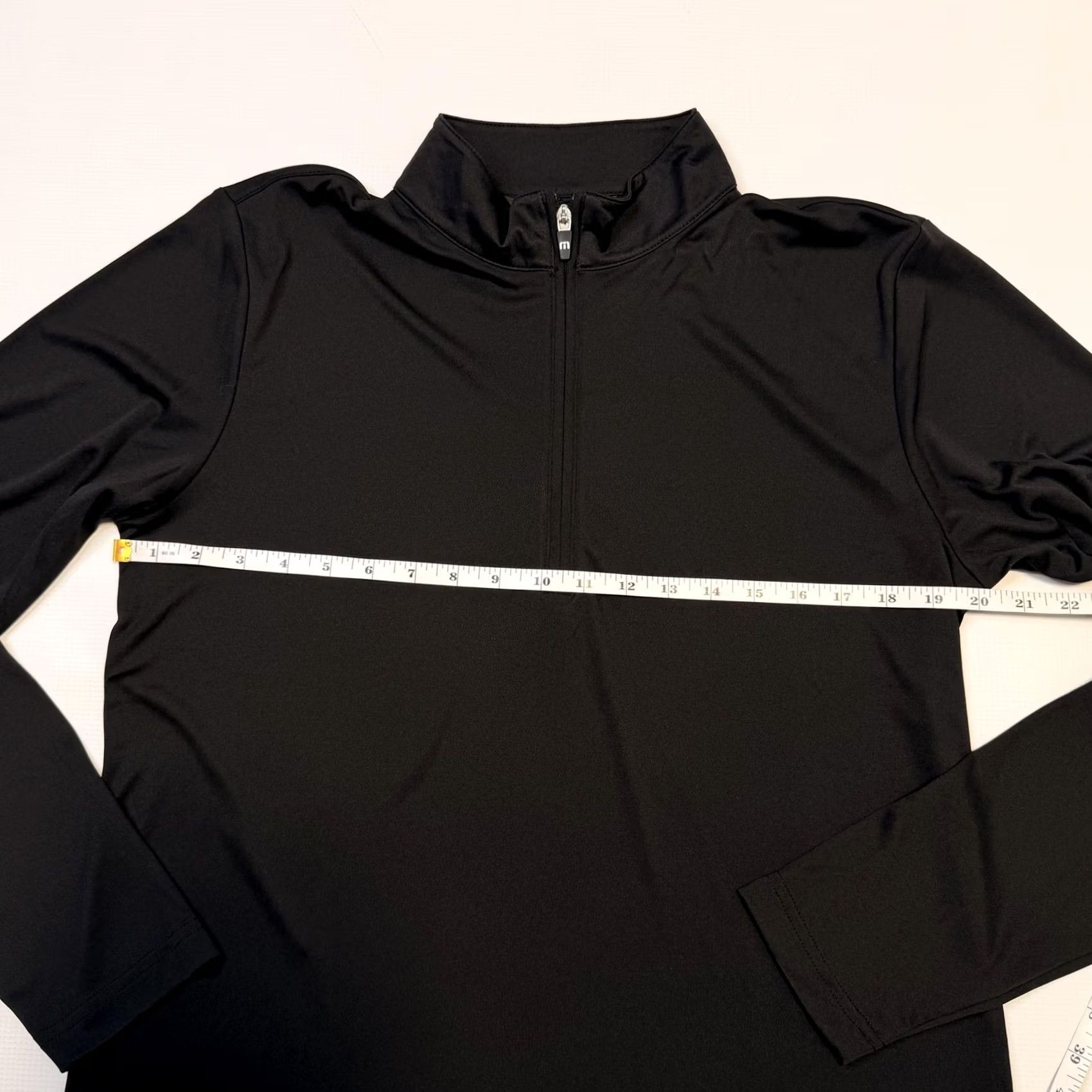 TravisMathew TravisMathew Pullover Mens Medium Black 1/4 Zip Golf Performance Long Sleeve Size US M / EU 48-50 / 2 - 4 Thumbnail